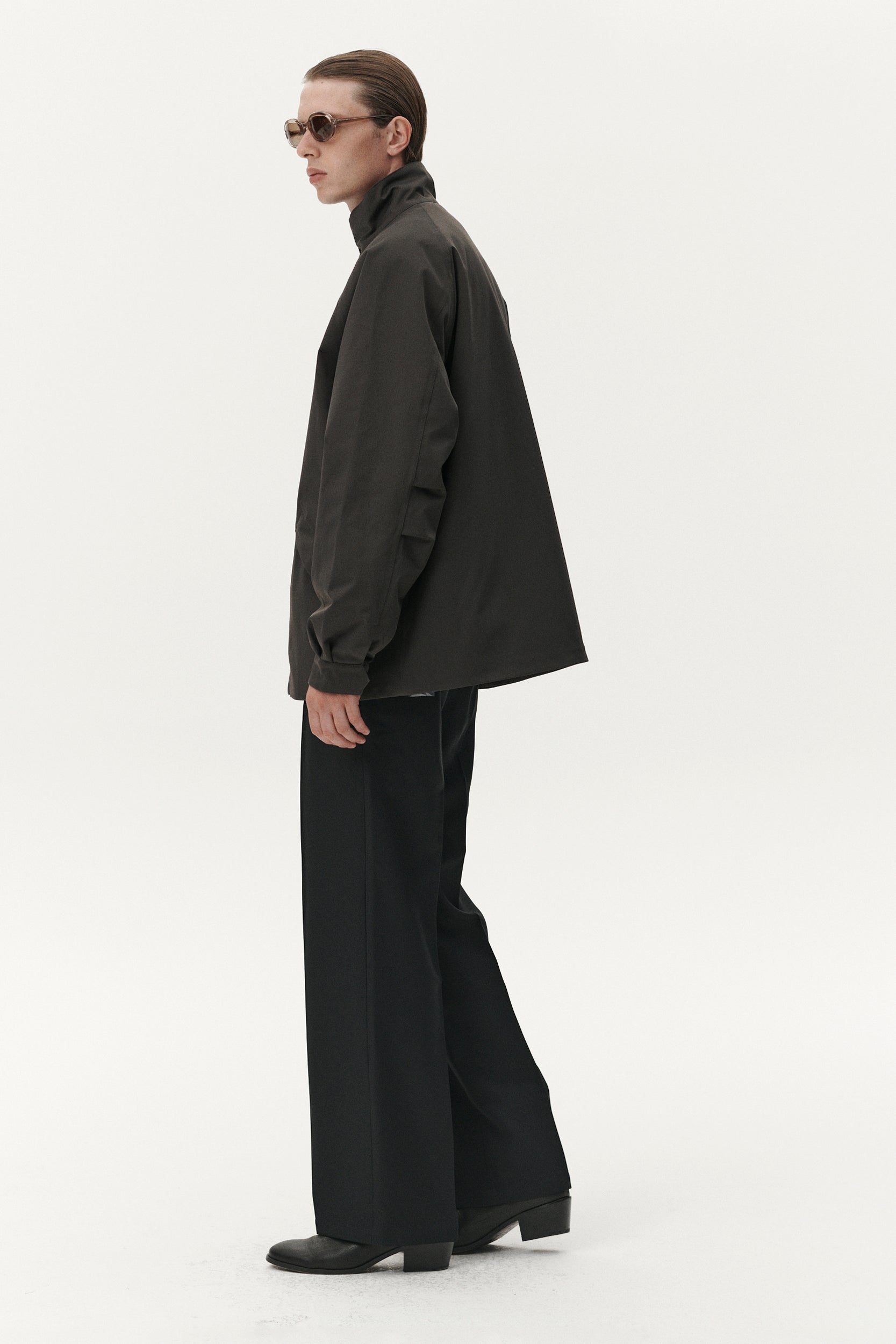 NissyNaptime コーチジャケット ss25 SHORT COACH NIN SPIN AW25 FADED COFFEE | Welter Shelter