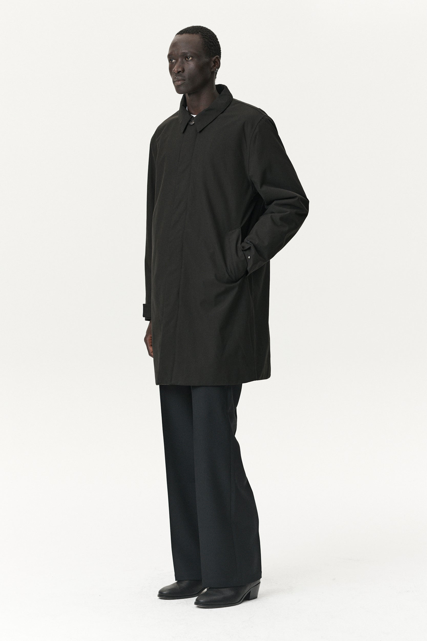 LONG DONG POLYRAYON WOOL LOOK AW25 BLACK | Welter Shelter