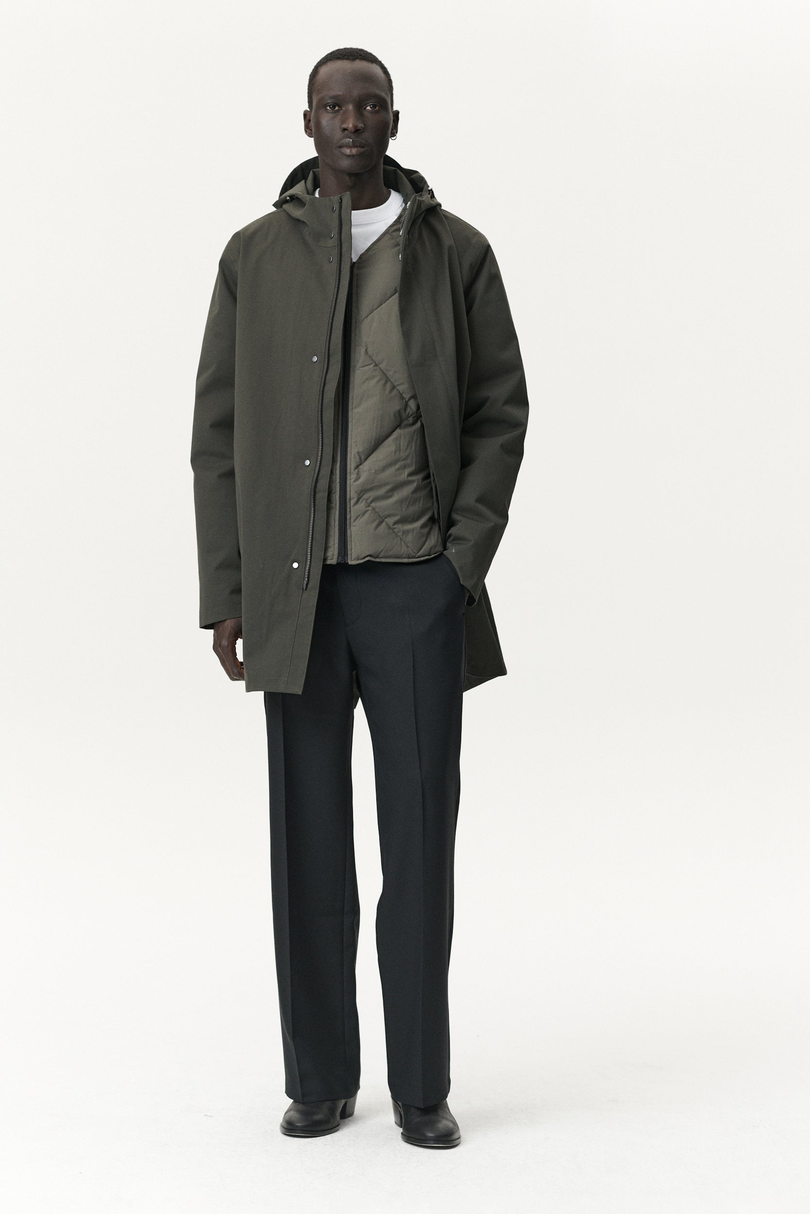 TERROR WEATHER PARKA DOWN LINER AW25 DARK MOSS | Welter Shelter