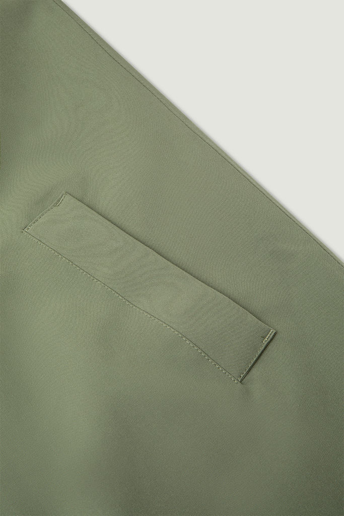 NOT SO LONG TUBE STRETCH TWILL SS'24 LIGHT ARMY