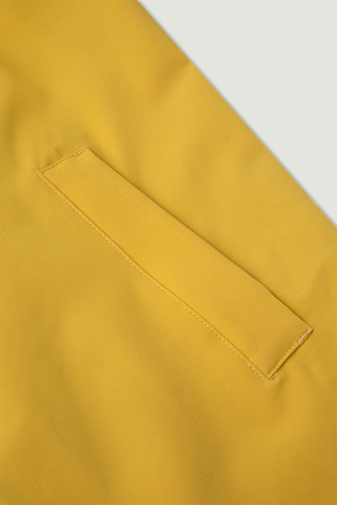 NOT SO LONG TUBE STRETCH TWILL SS'24 YELLOW