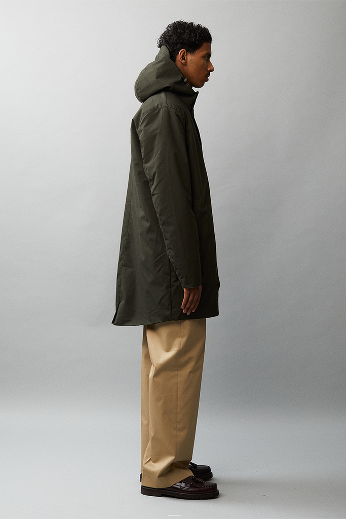 TERROR WEATHER PARKA POLY RAYON AW22 OLIVE