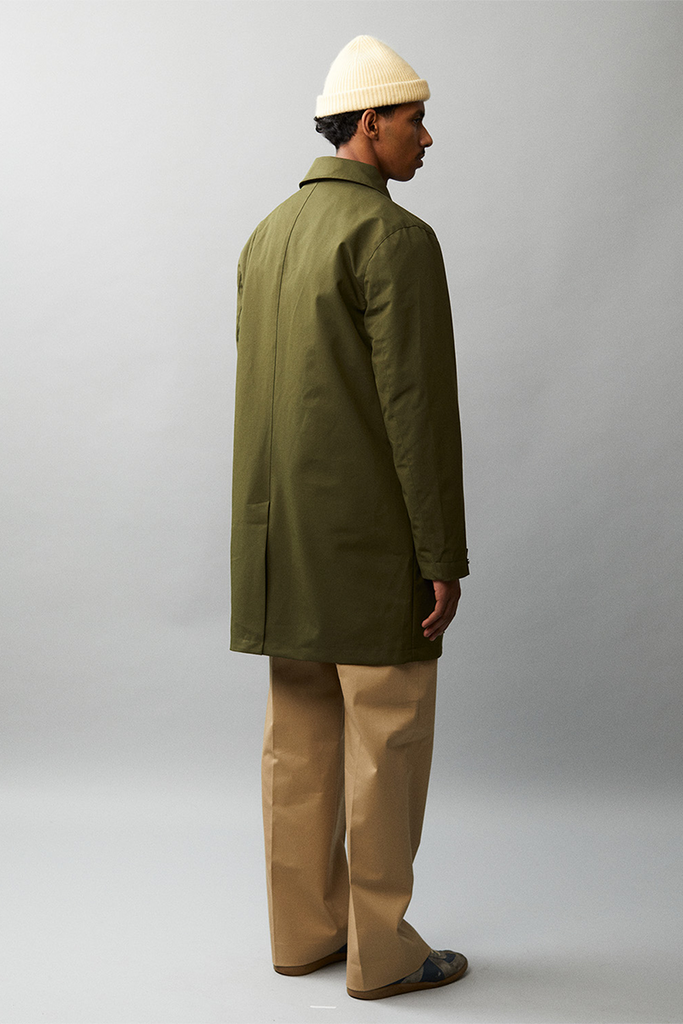 LONG DONG POLYRAYON WOOL LOOK AW22 OLIVE