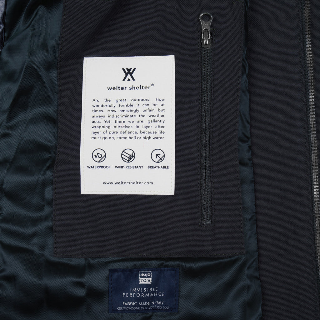 Terror Weather Parka Spoiler navy with inner jacket - Welter Shelter - Waterproof, Windproof, breathable Packable