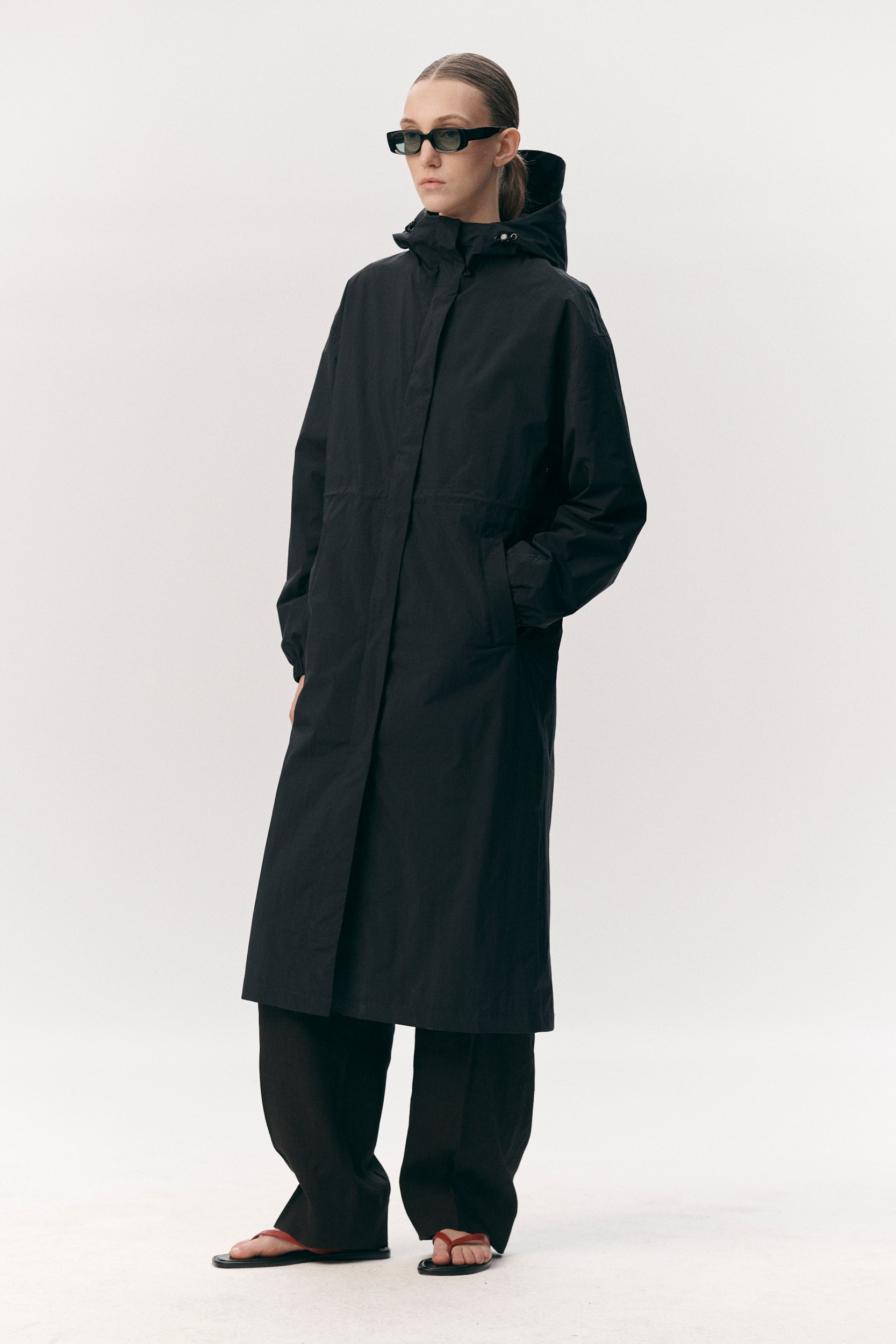 ROOMY LONG TUBE NYLON SS26 NAVY