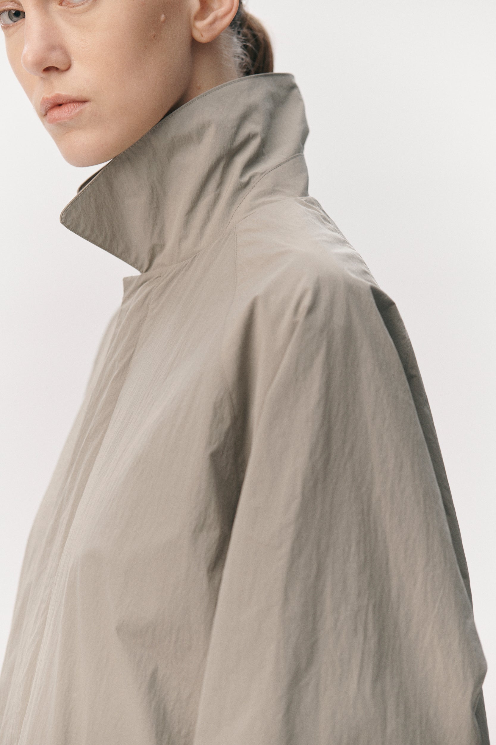 LONG COACH CRINCLE NYLON SS26 SAGE WOMEN | Welter Shelter
