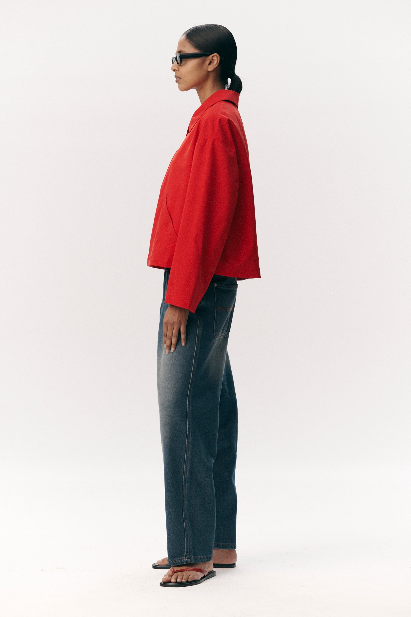 SHIRT JACKET GN SS26 RED