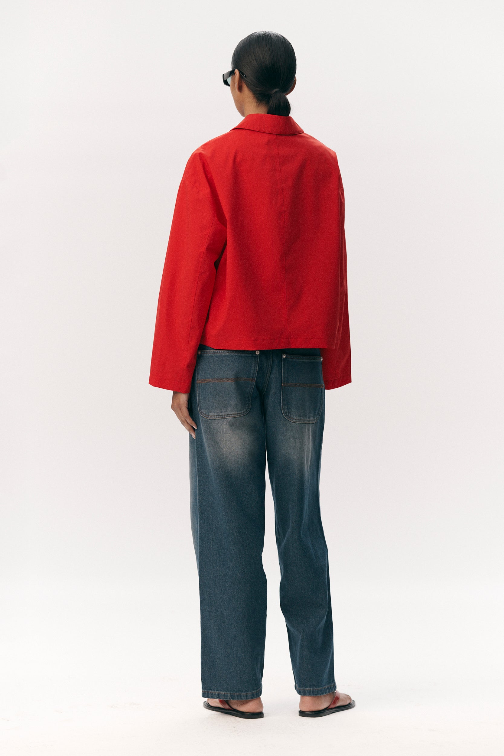 SHIRT JACKET GN SS26 RED