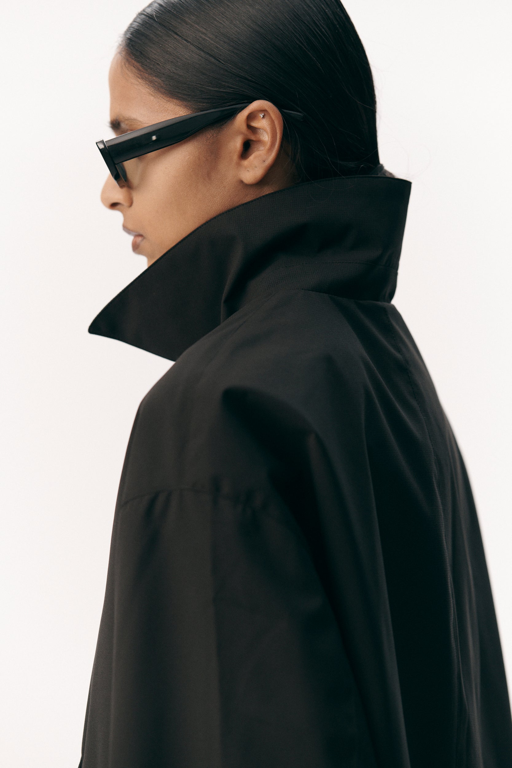 SHIRT JACKET GN SS26 BLACK