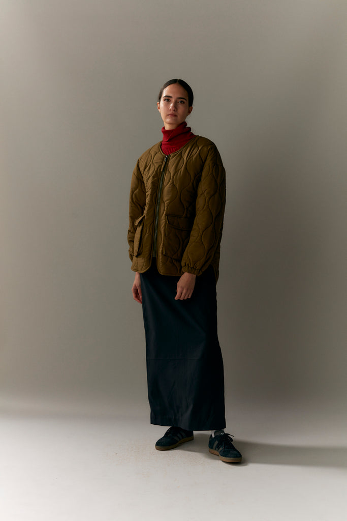 PADDED LINER WOMEN AW23 OLIVE