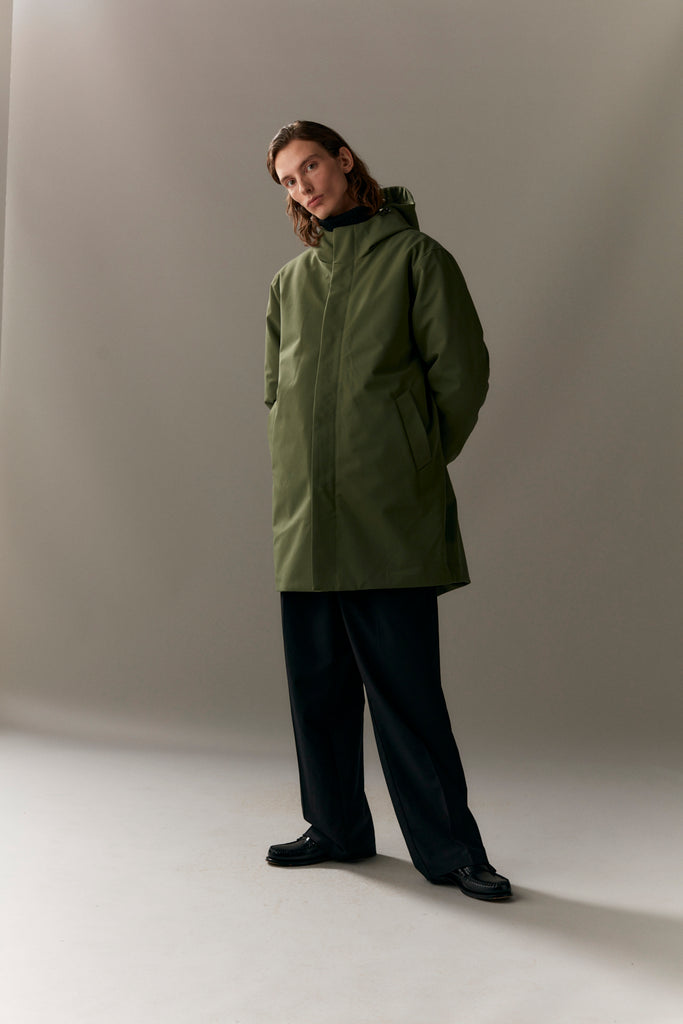TERROR WEATHER PARKA NIN SP LINER AW23 FADED ARMY