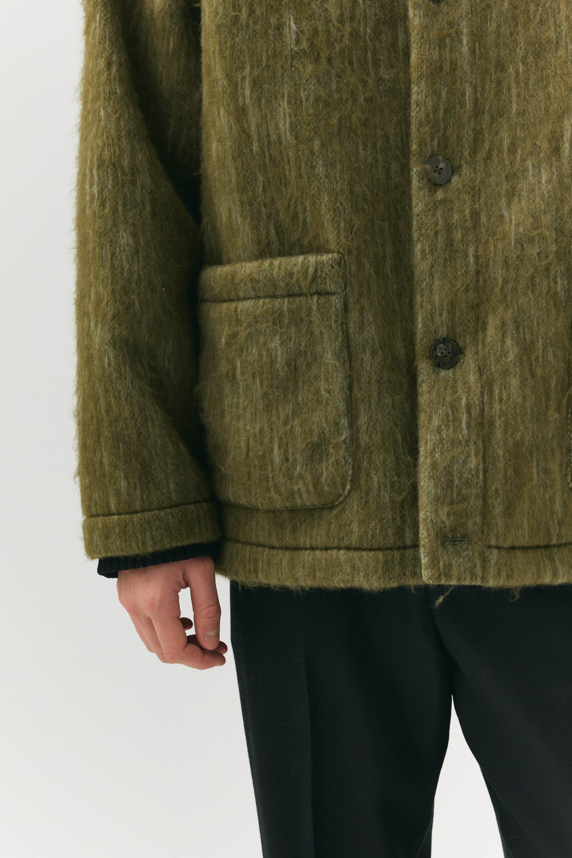 CARDI BONDED - Winter Coat - Green - Wool winterjacket, stylish