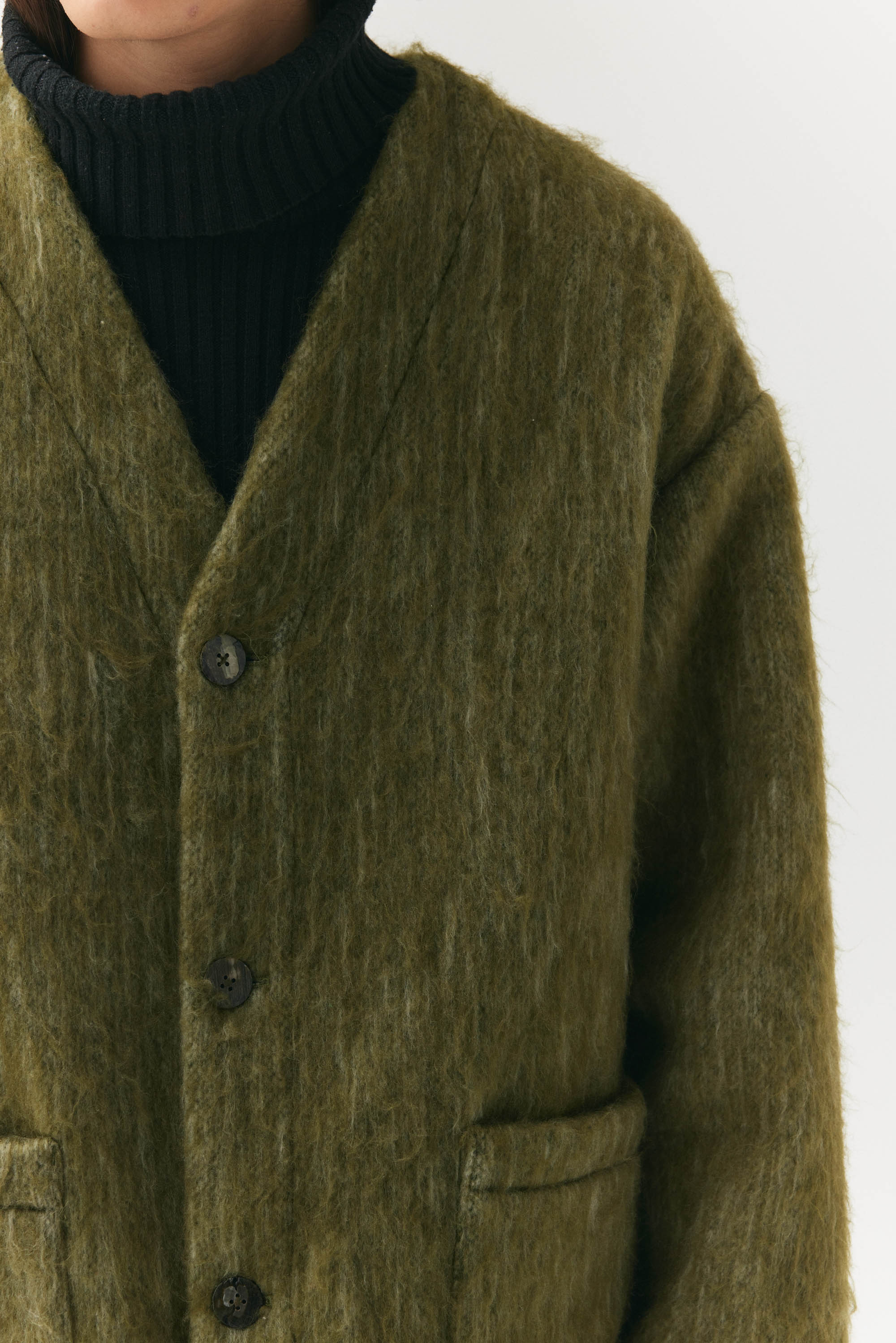 CARDI BONDED - Winter Coat - Green - Wool winterjacket, stylish
