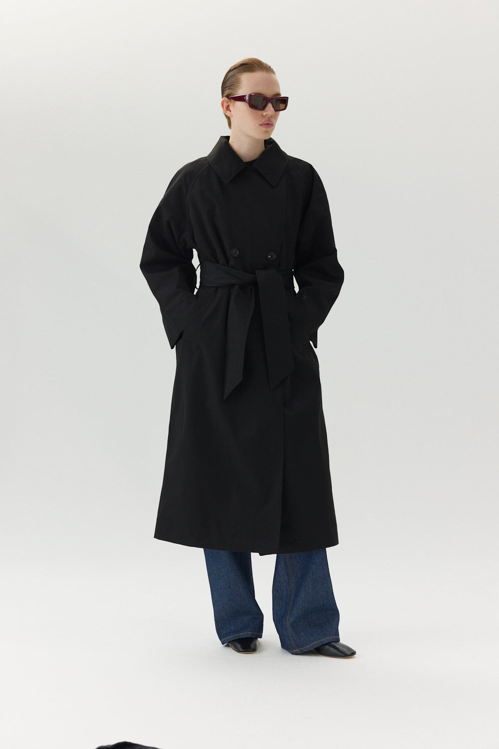 ROOMY TRENCH NIN SPIN AW24 BLACK | Welter Shelter