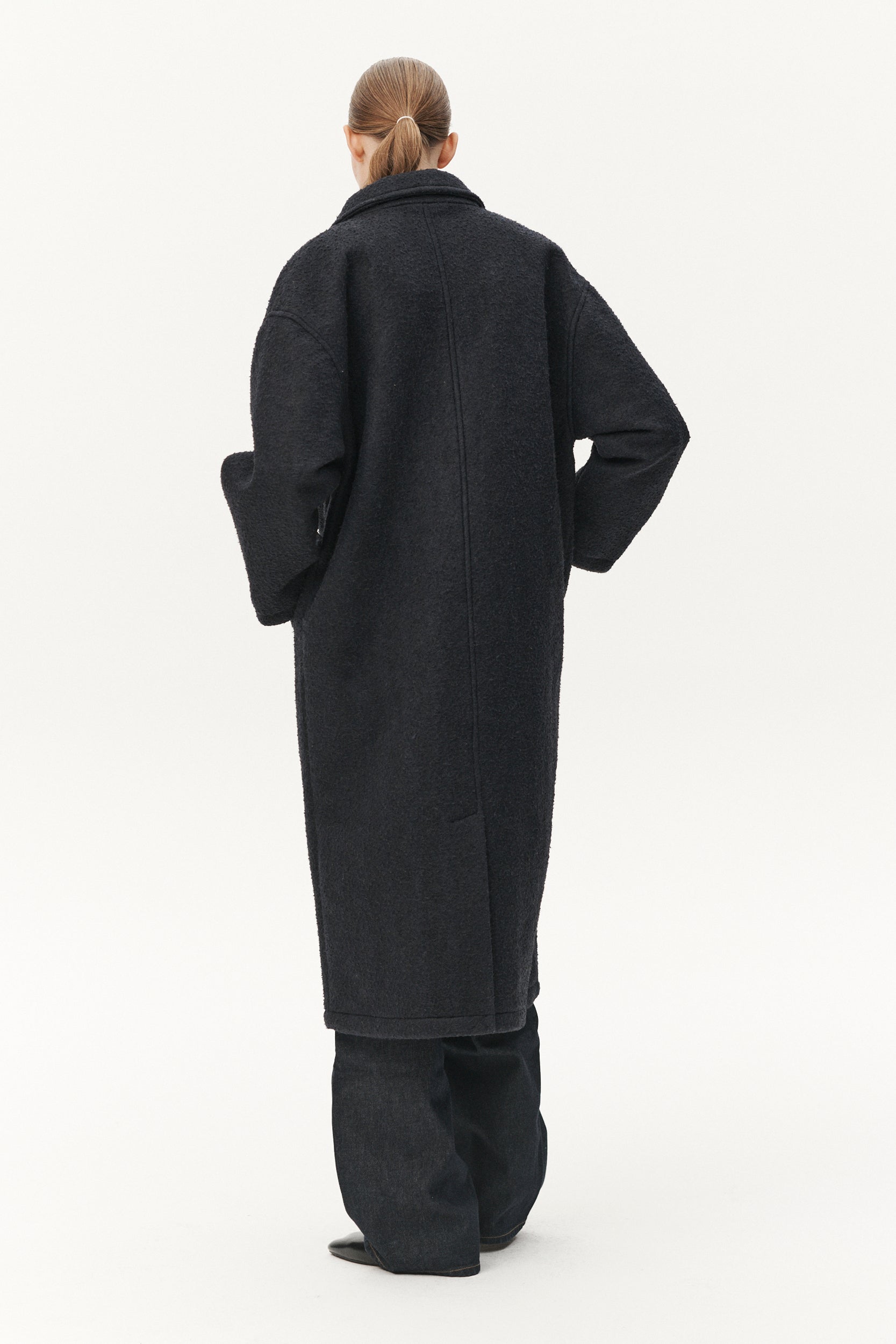BB OVERCOAT AW25 NAVY