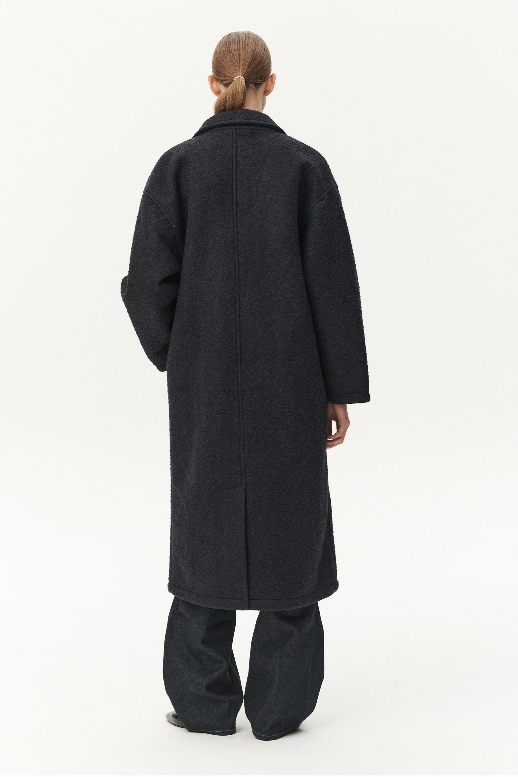BB OVERCOAT AW25 NAVY