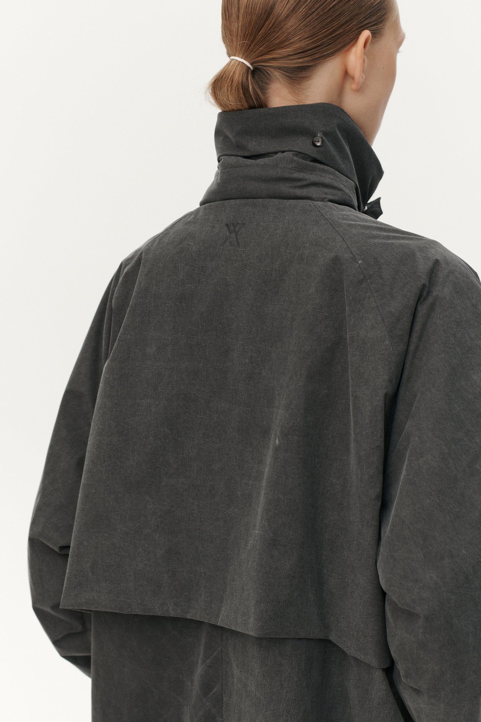 LONG COACH WASHED AW25 WASHED BLACK WOMENS