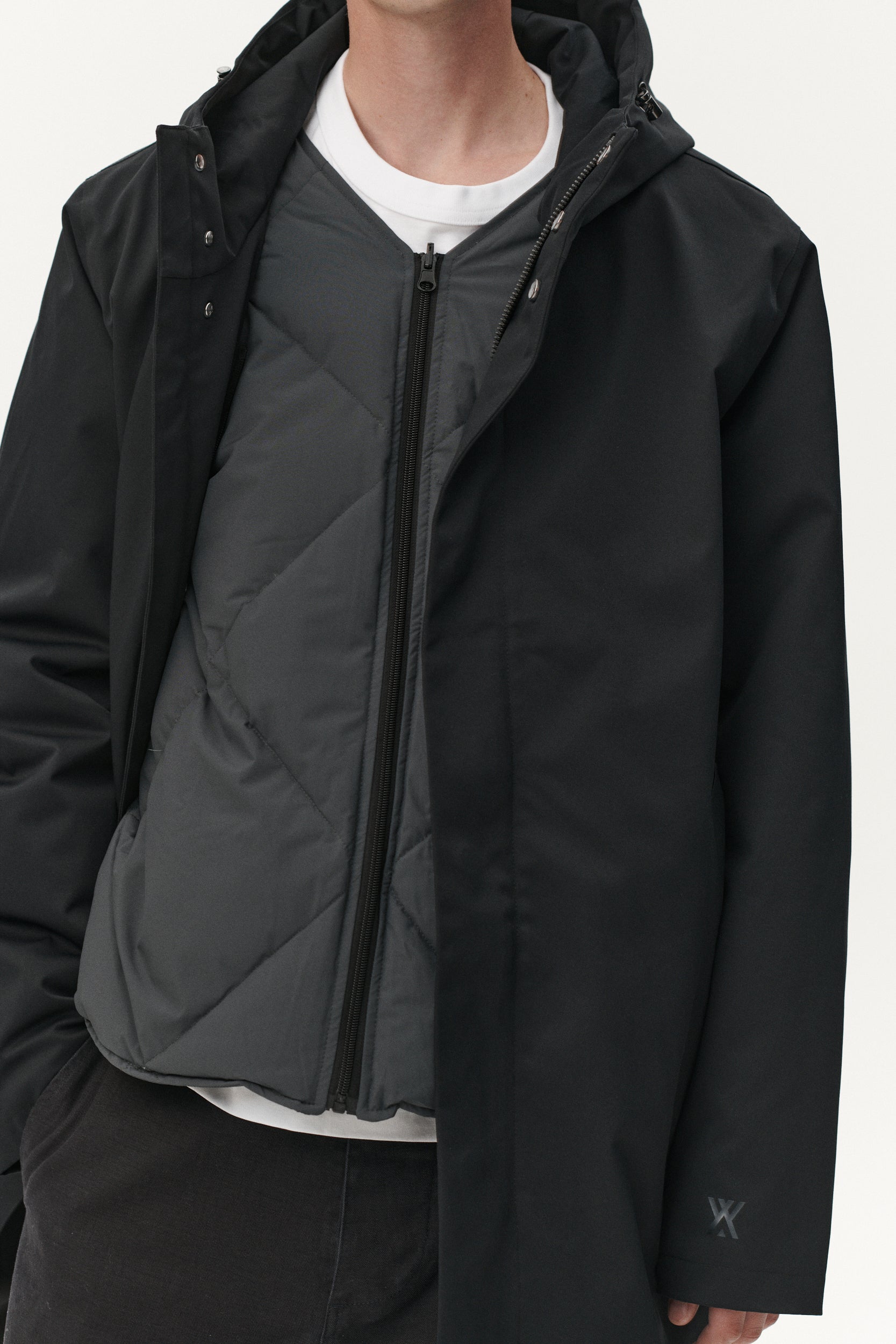 TERROR WEATHER PARKA DOWN LINER AW25 BLACK