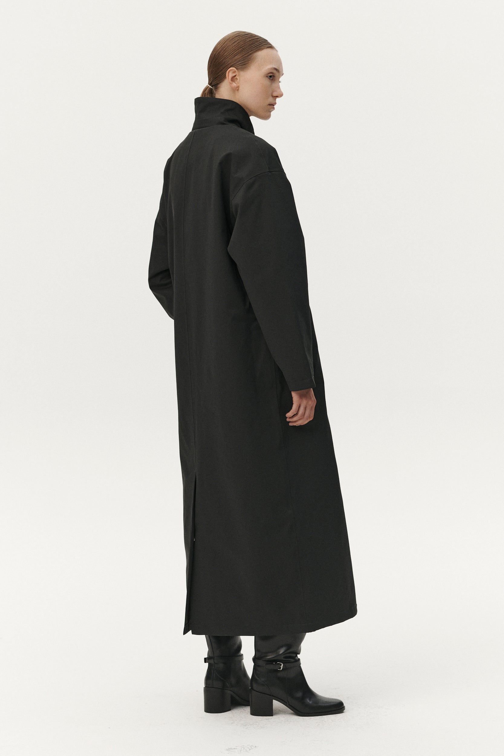 JANICE B LONG NIN SPIN AW25 WASHED BLACK