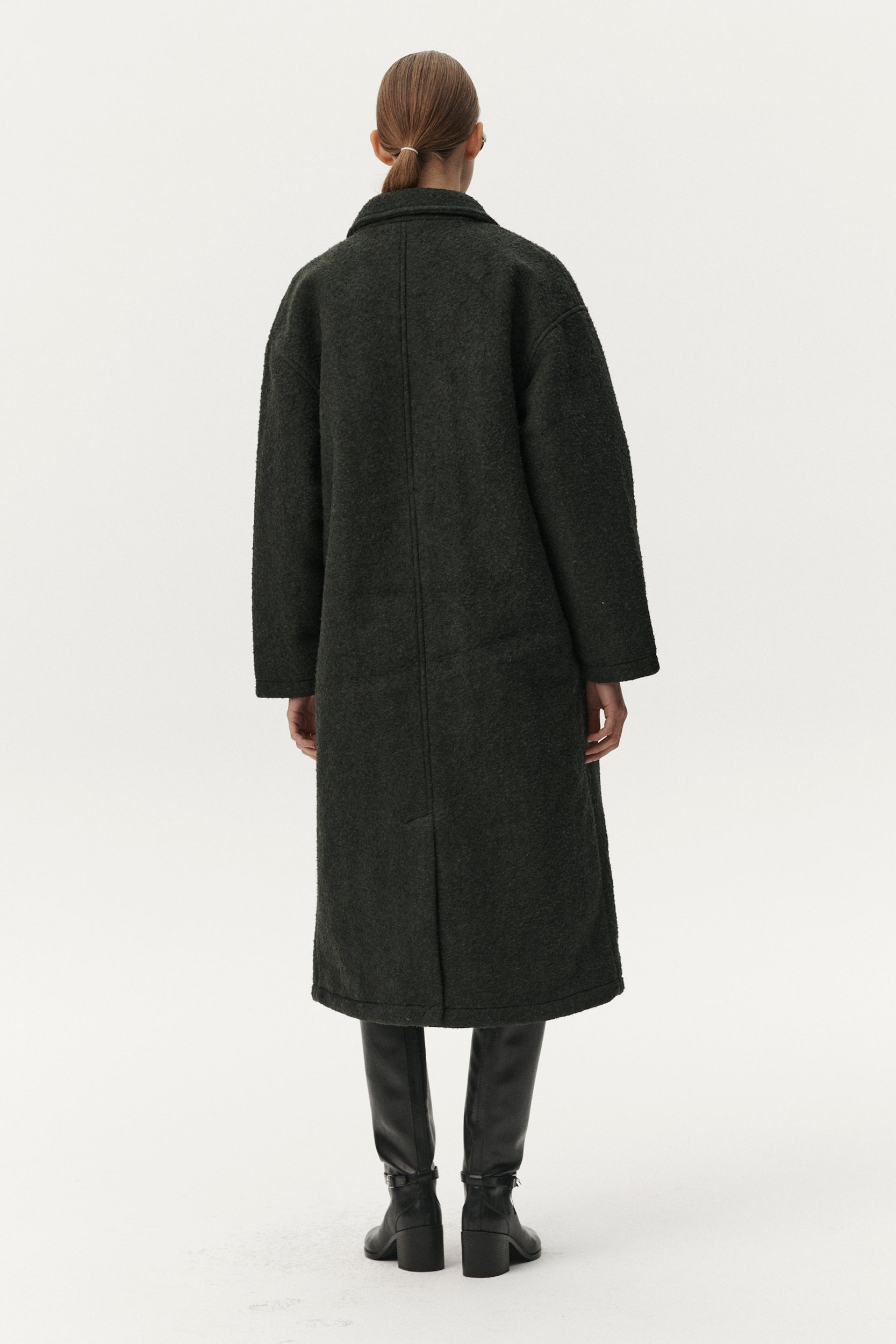 BB OVERCOAT AW25 GREEN
