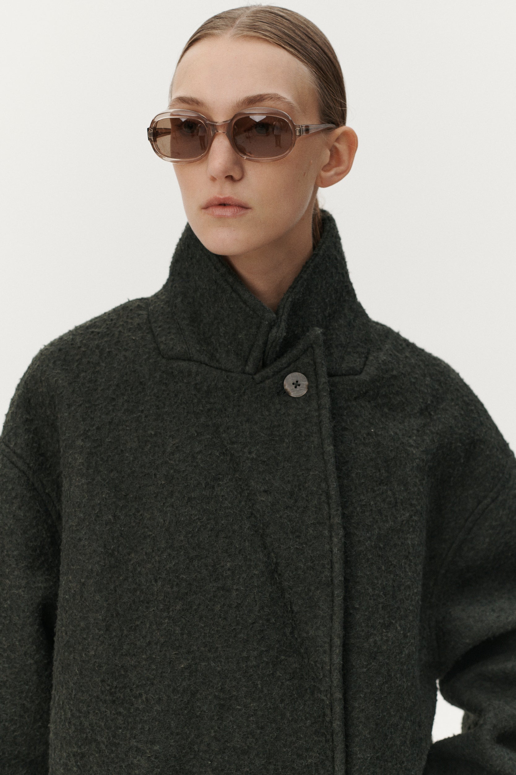 BB OVERCOAT AW25 GREEN