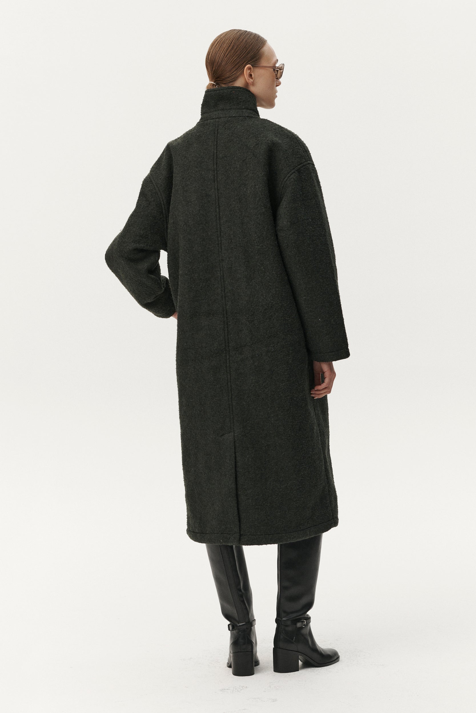 BB OVERCOAT AW25 GREEN