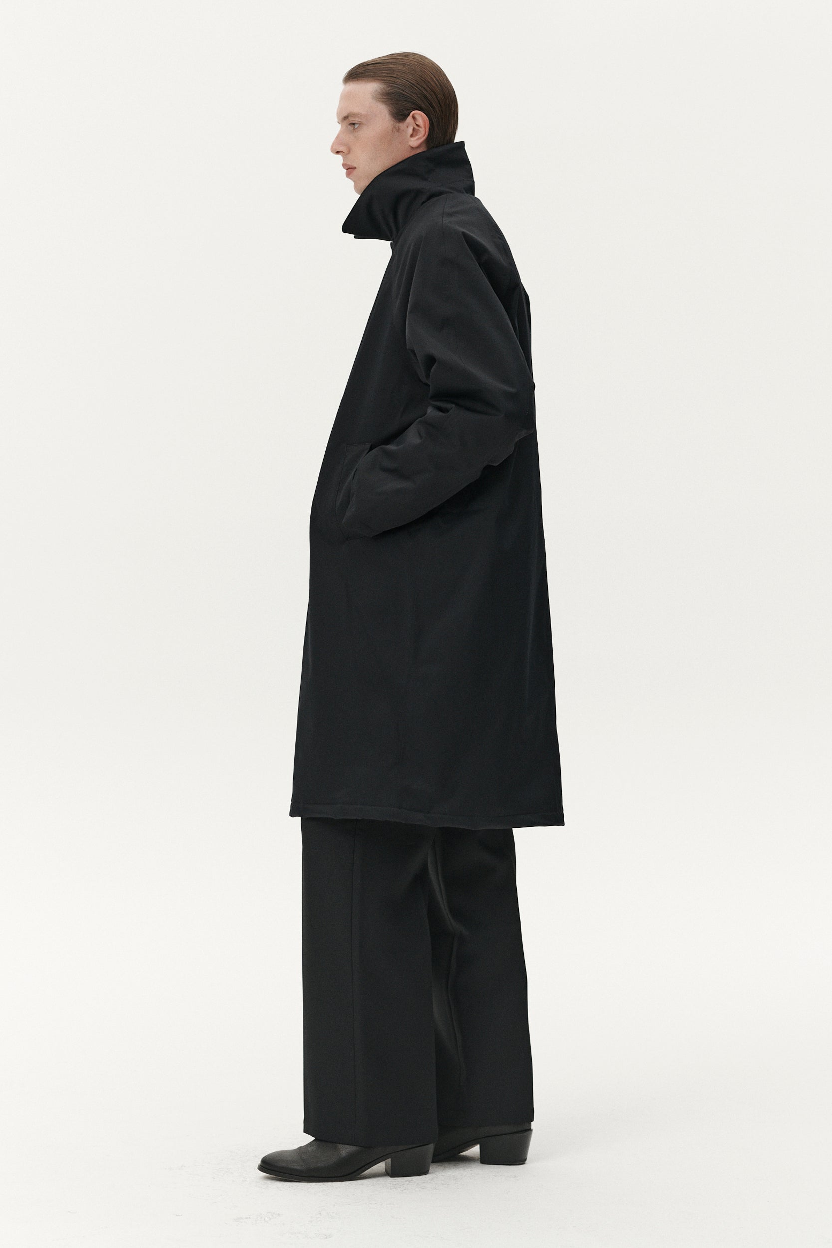 JOBA CARCOAT NIN SPIN AW25 BLACK
