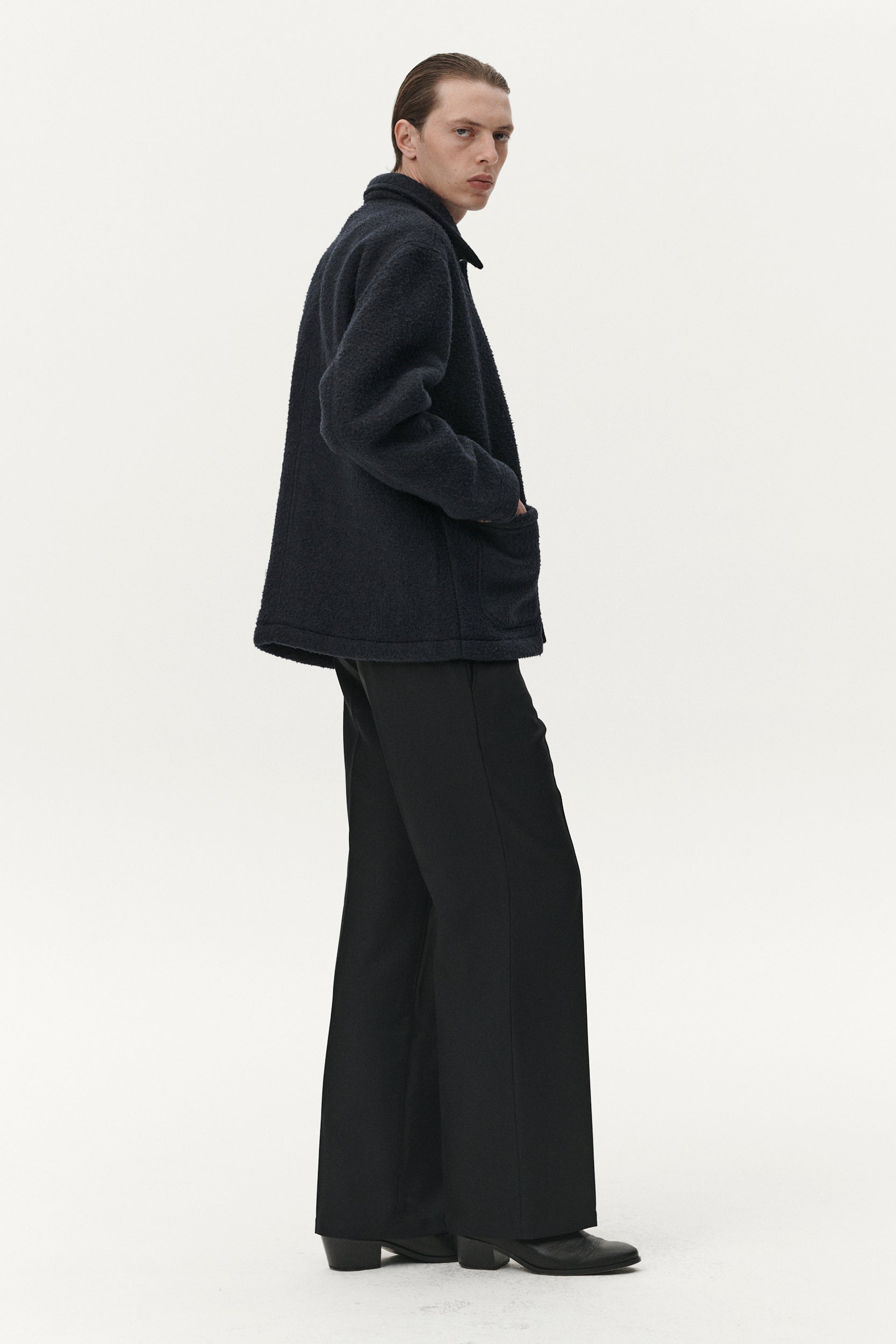 O SHIRT BOILED AW25 NAVY