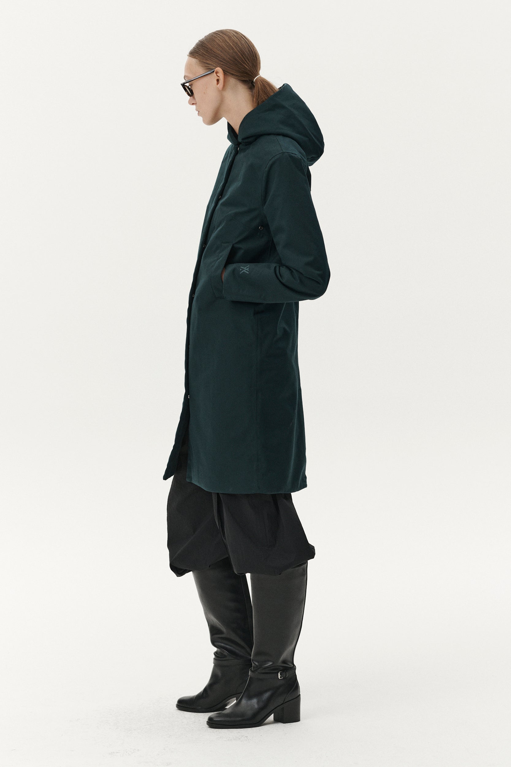 NOT SO LONG TUBE SPOILER AW25 DEEP AQUA GREEN