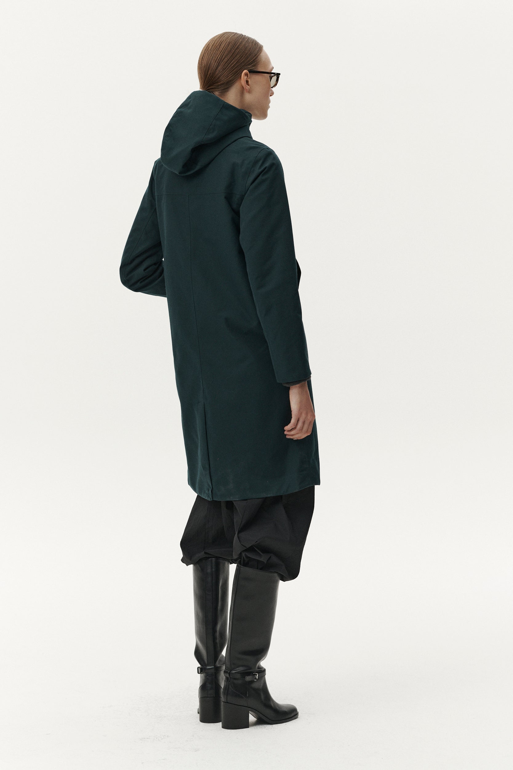 NOT SO LONG TUBE SPOILER AW25 DEEP AQUA GREEN