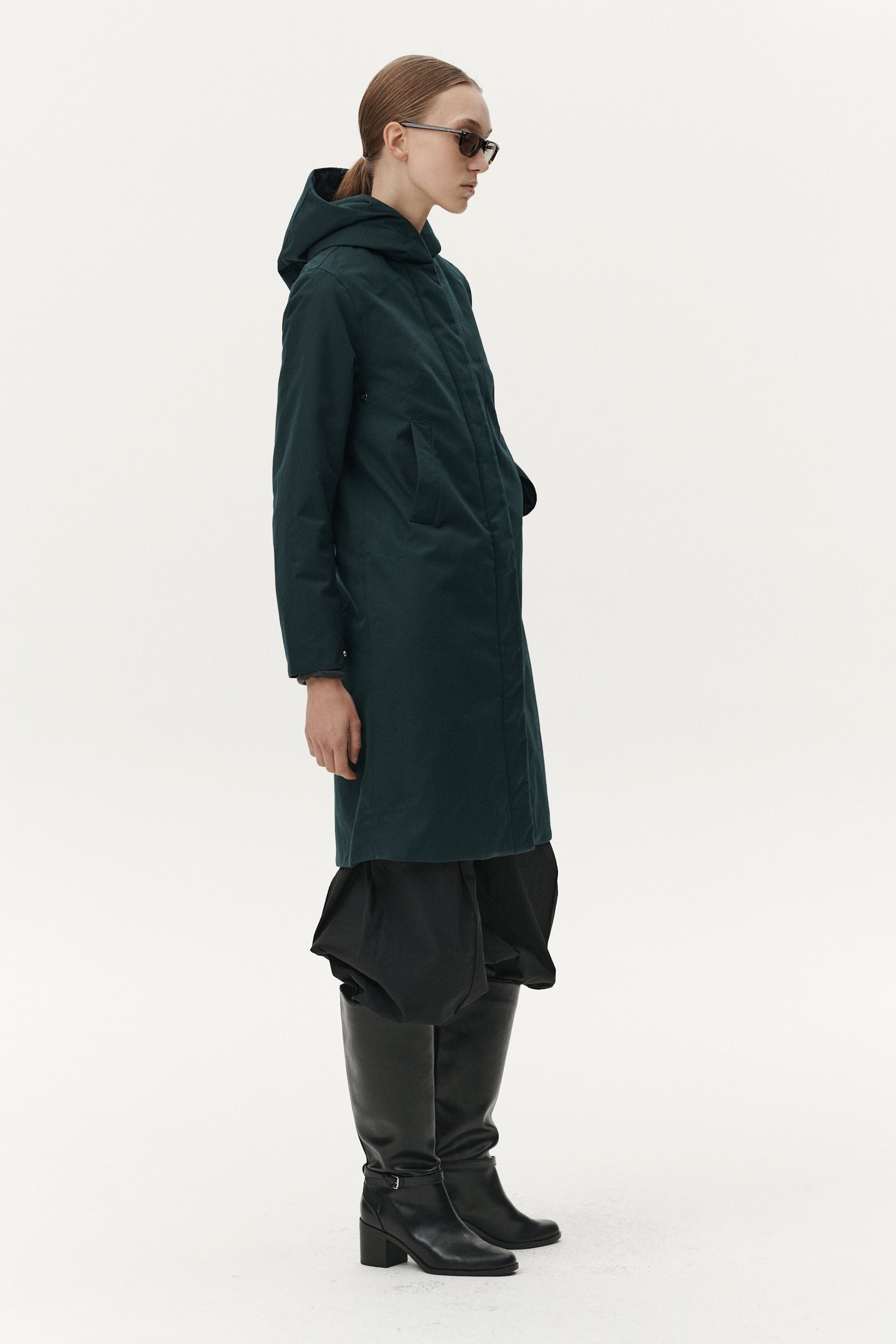 NOT SO LONG TUBE SPOILER AW25 DEEP AQUA GREEN