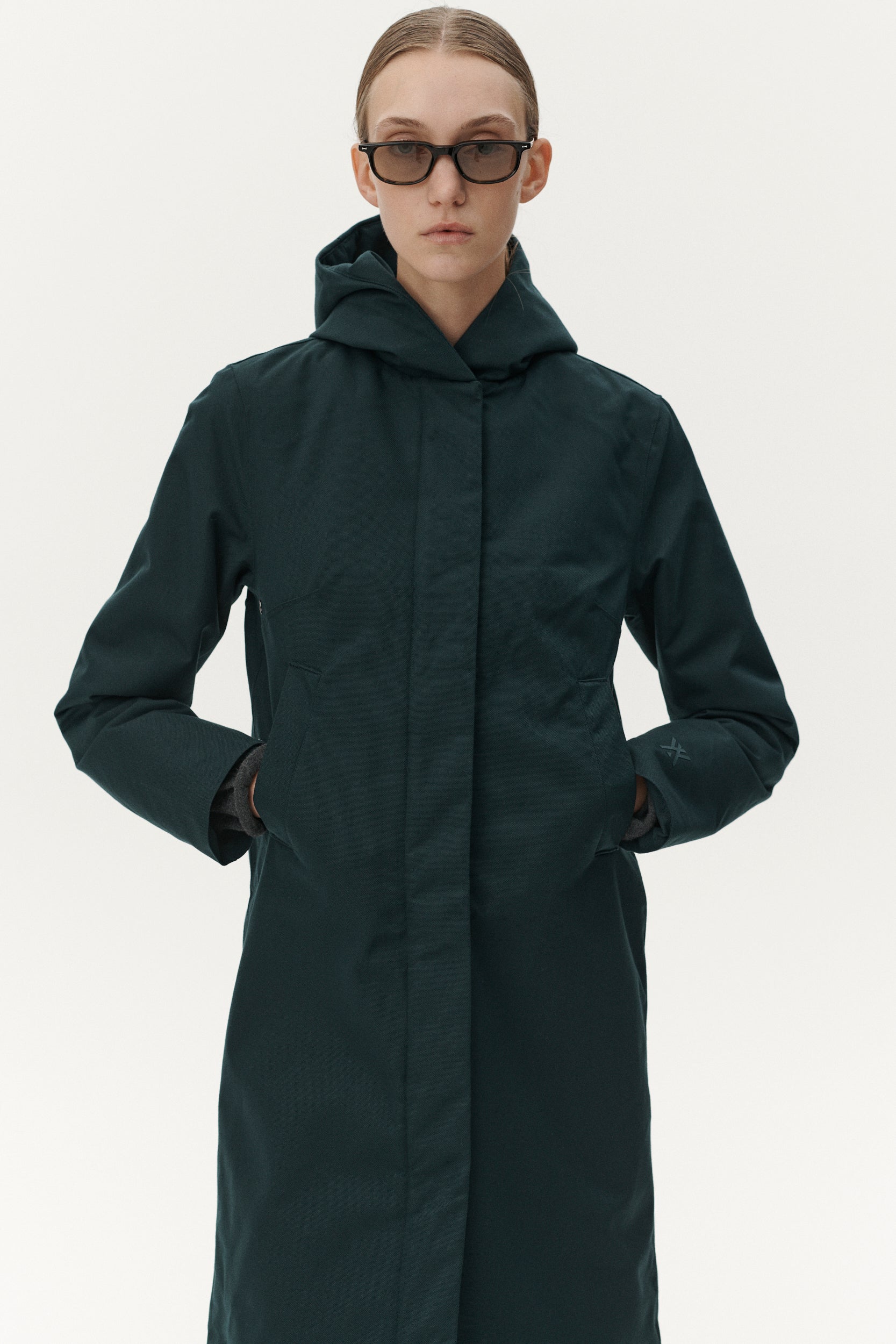 NOT SO LONG TUBE SPOILER AW25 DEEP AQUA GREEN