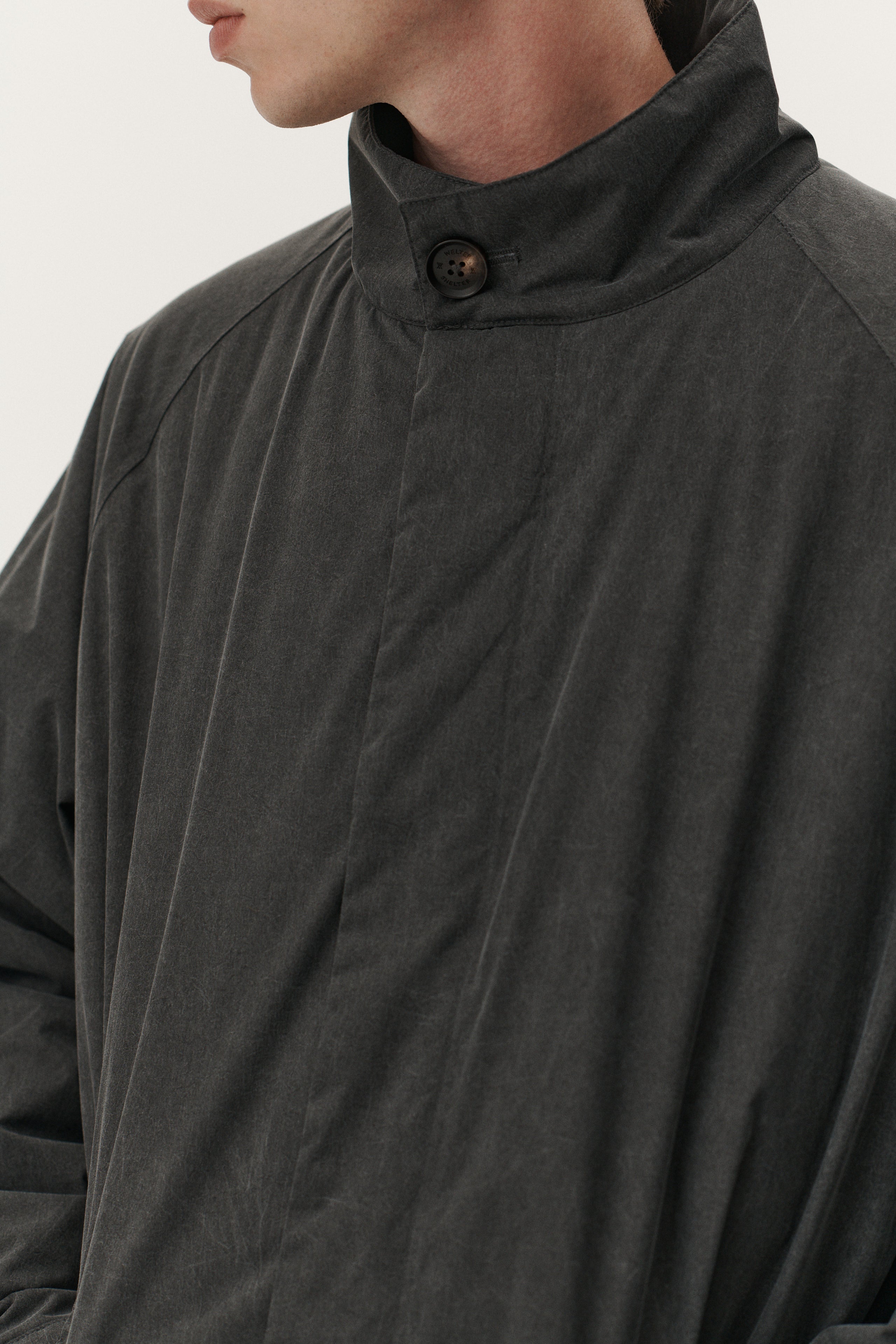 SHORT COACH WASHED AW25 WASHED BLACK