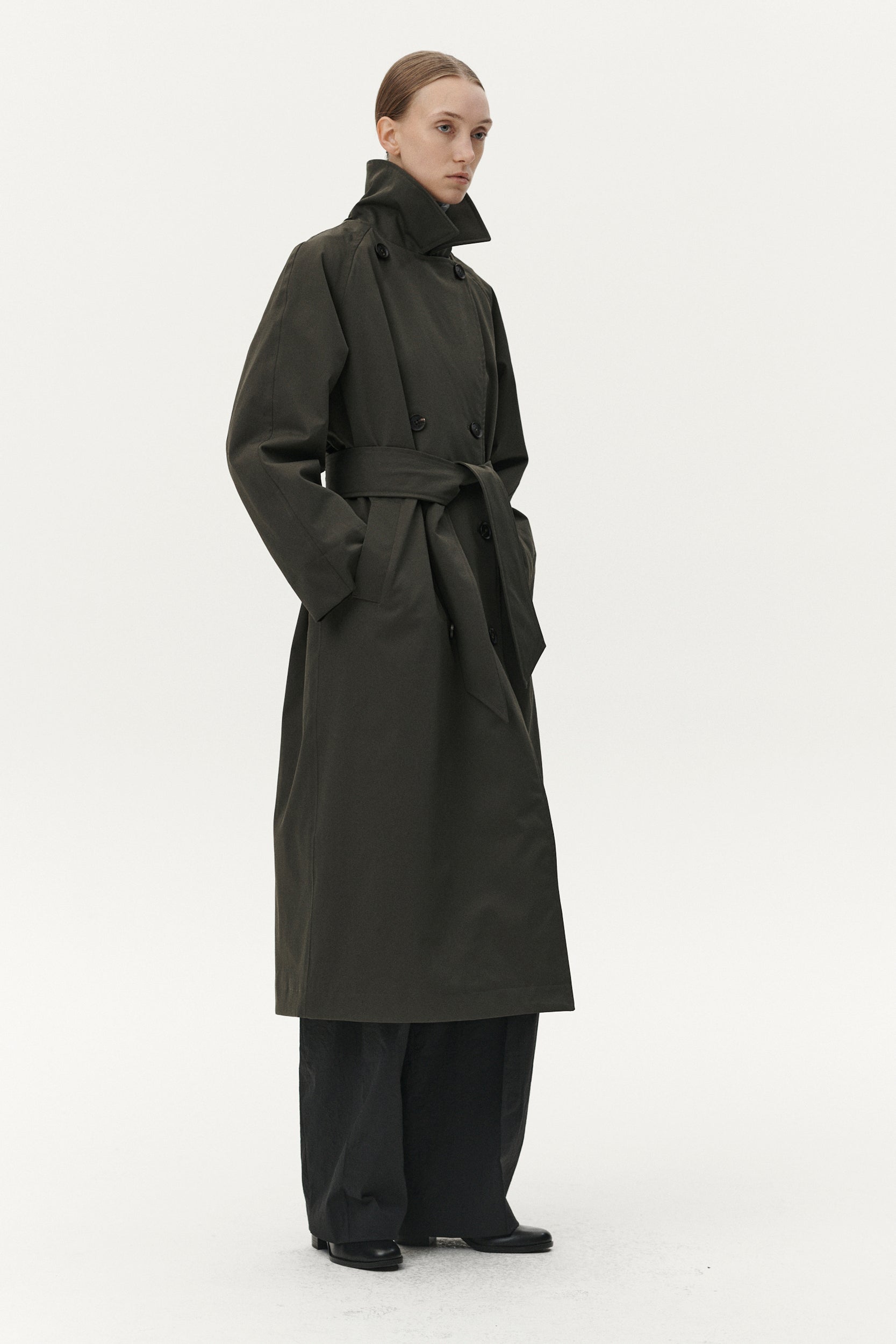 ROOMY TRENCH NINSPIN AW25 DARK MOSS | Welter Shelter