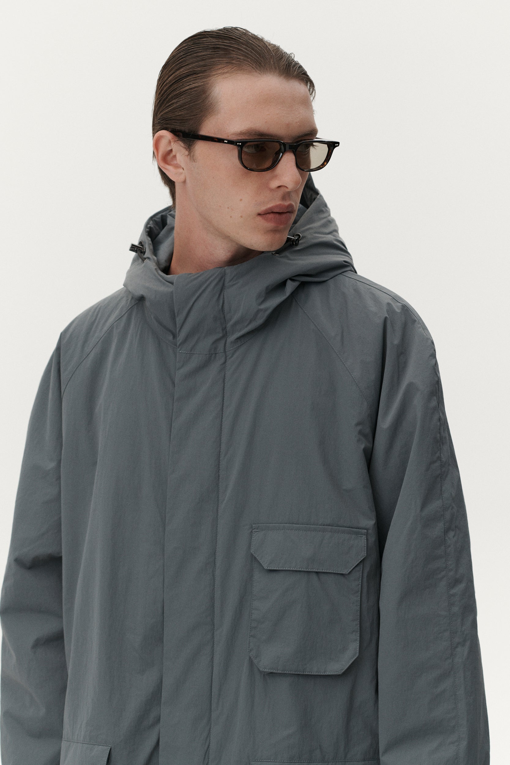 GUNTHER O NEW CRINCLE AW25 LIGHT GREY BLUE