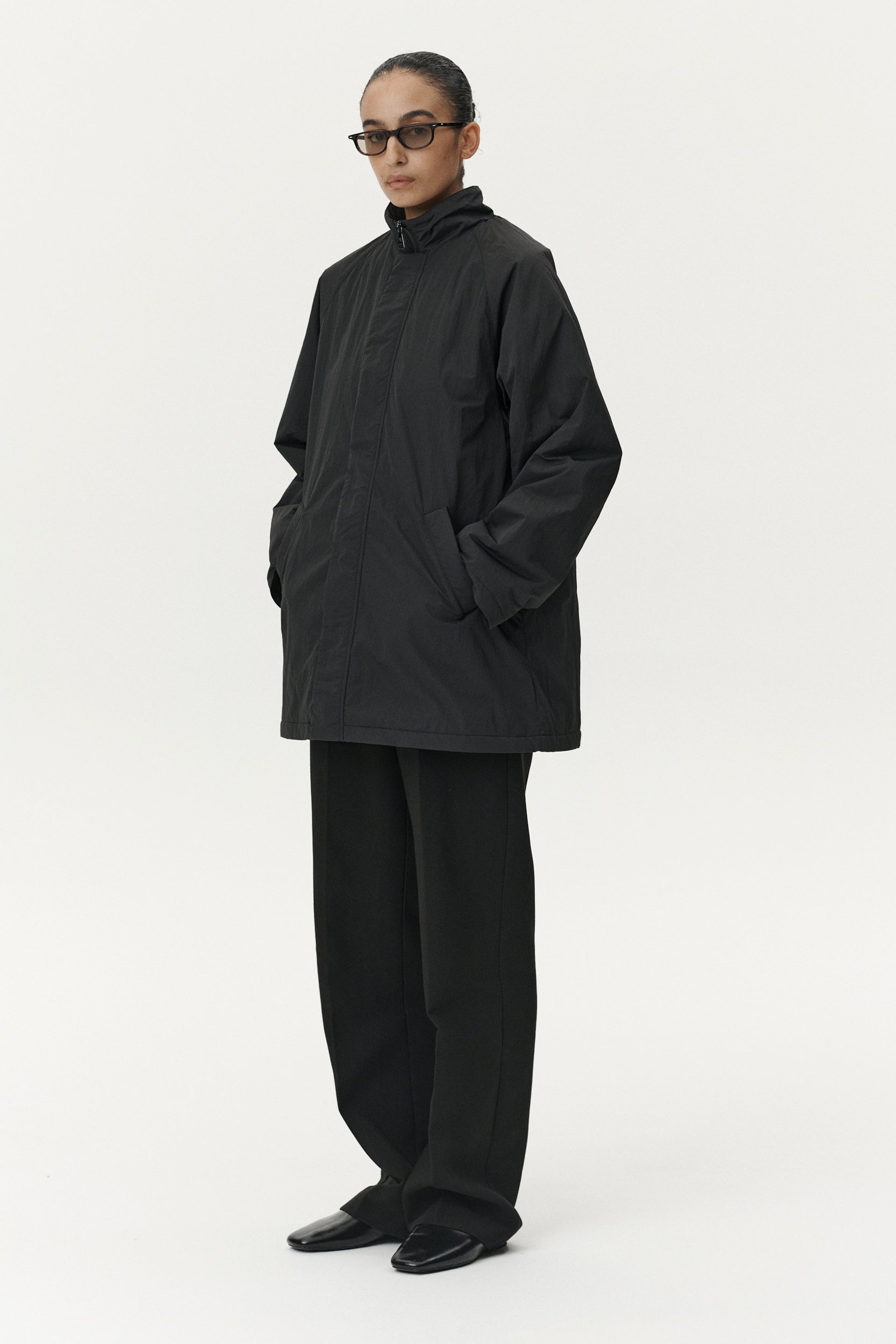 MILLY TERRY CRINCLE AW25 BLACK