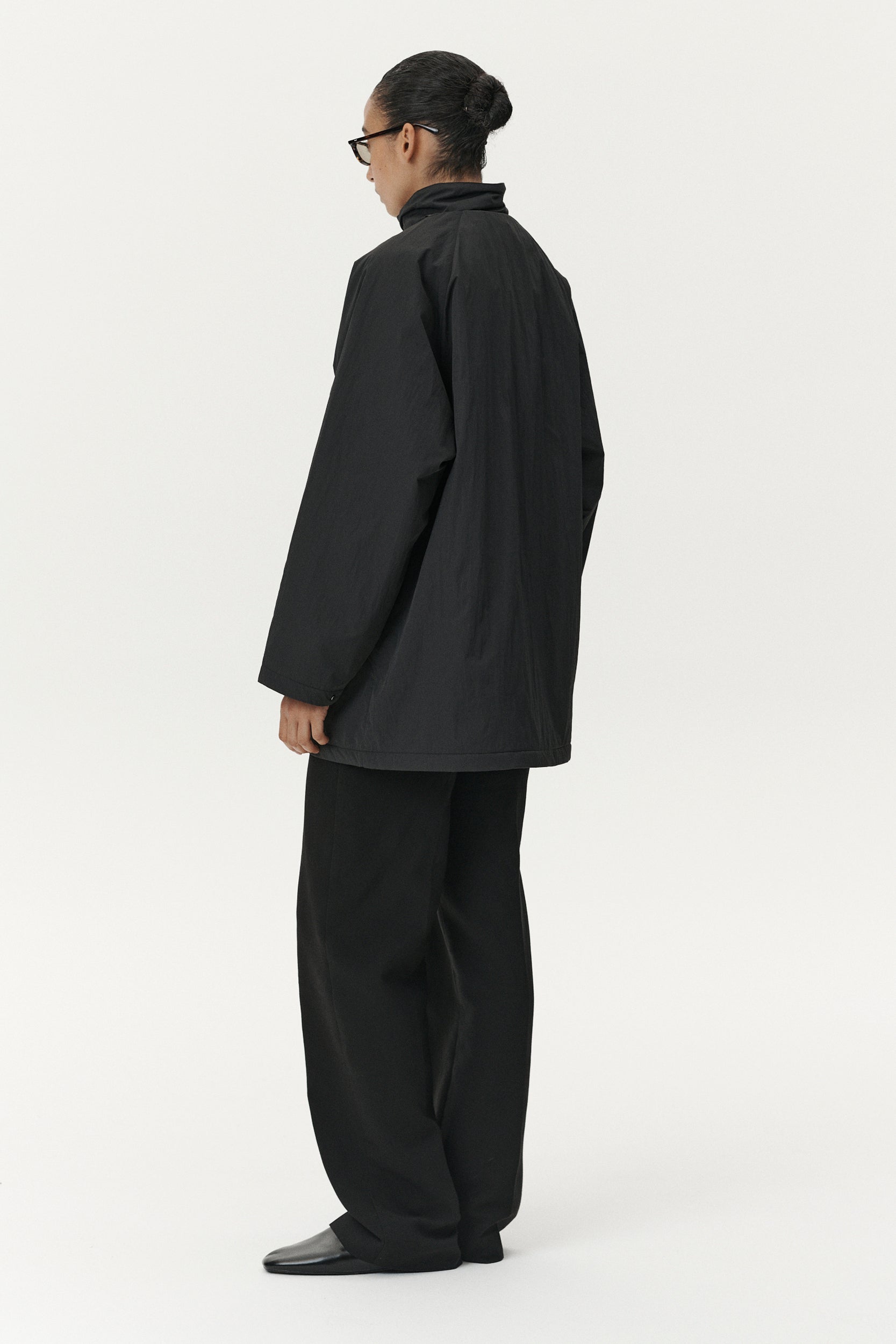 MILLY TERRY CRINCLE AW25 BLACK