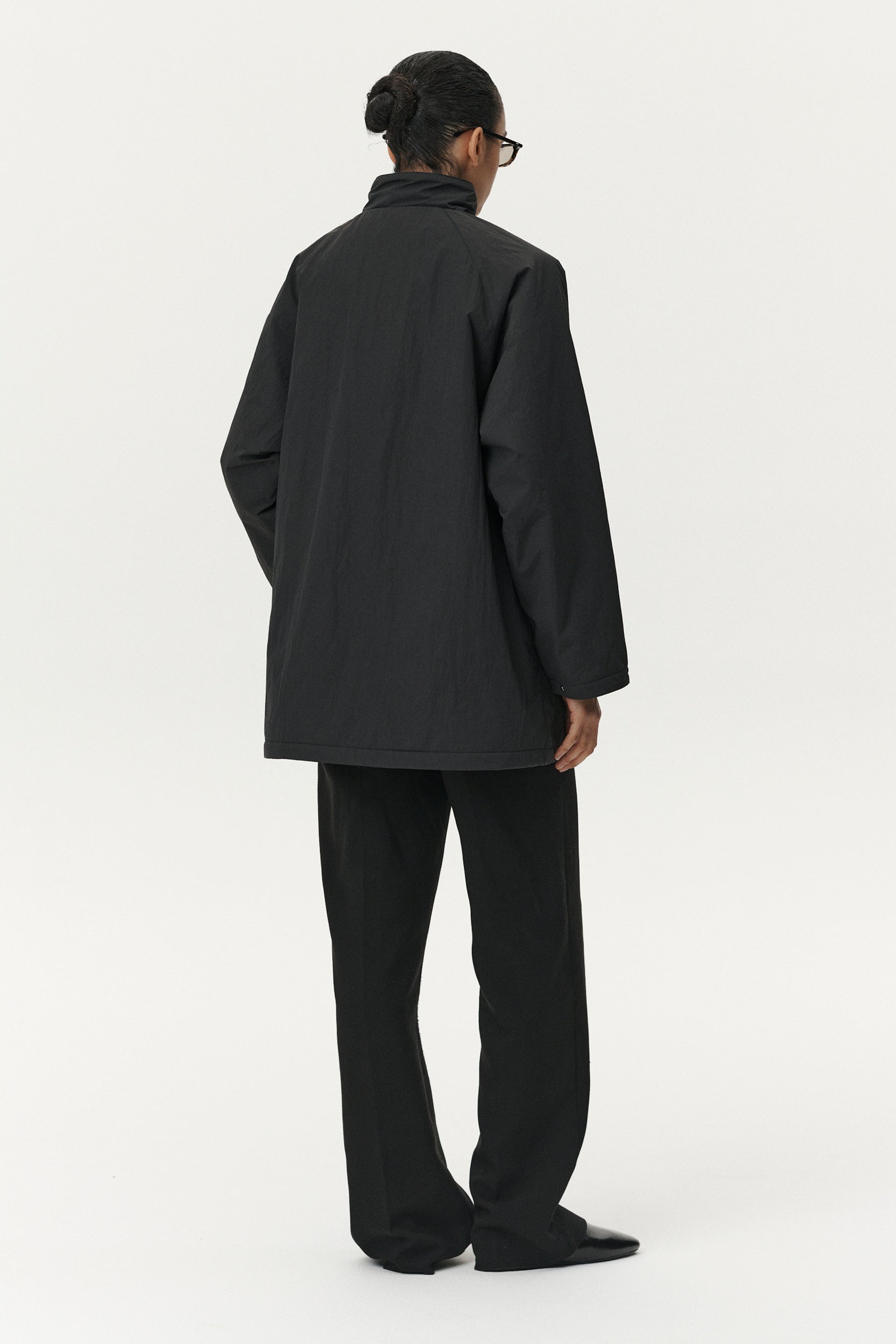 MILLY TERRY CRINCLE AW25 BLACK