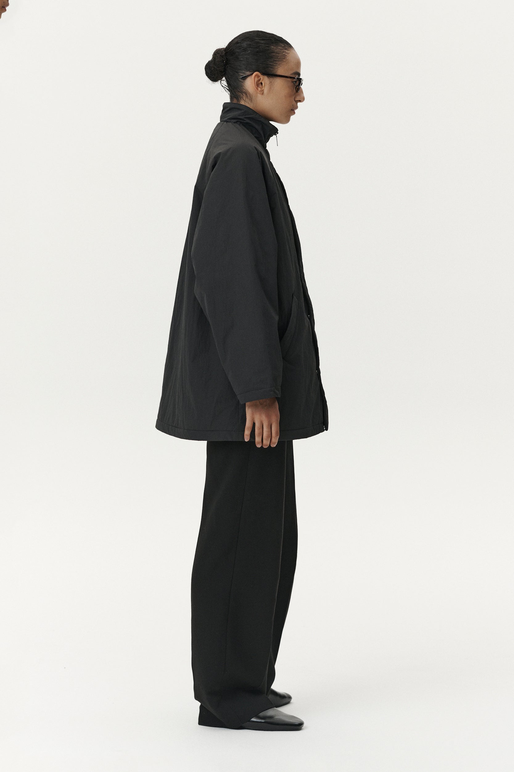 MILLY TERRY CRINCLE AW25 BLACK