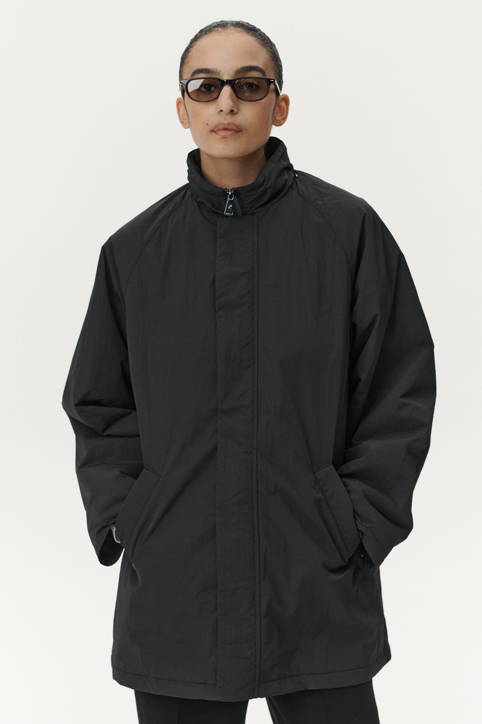 MILLY TERRY CRINCLE AW25 BLACK