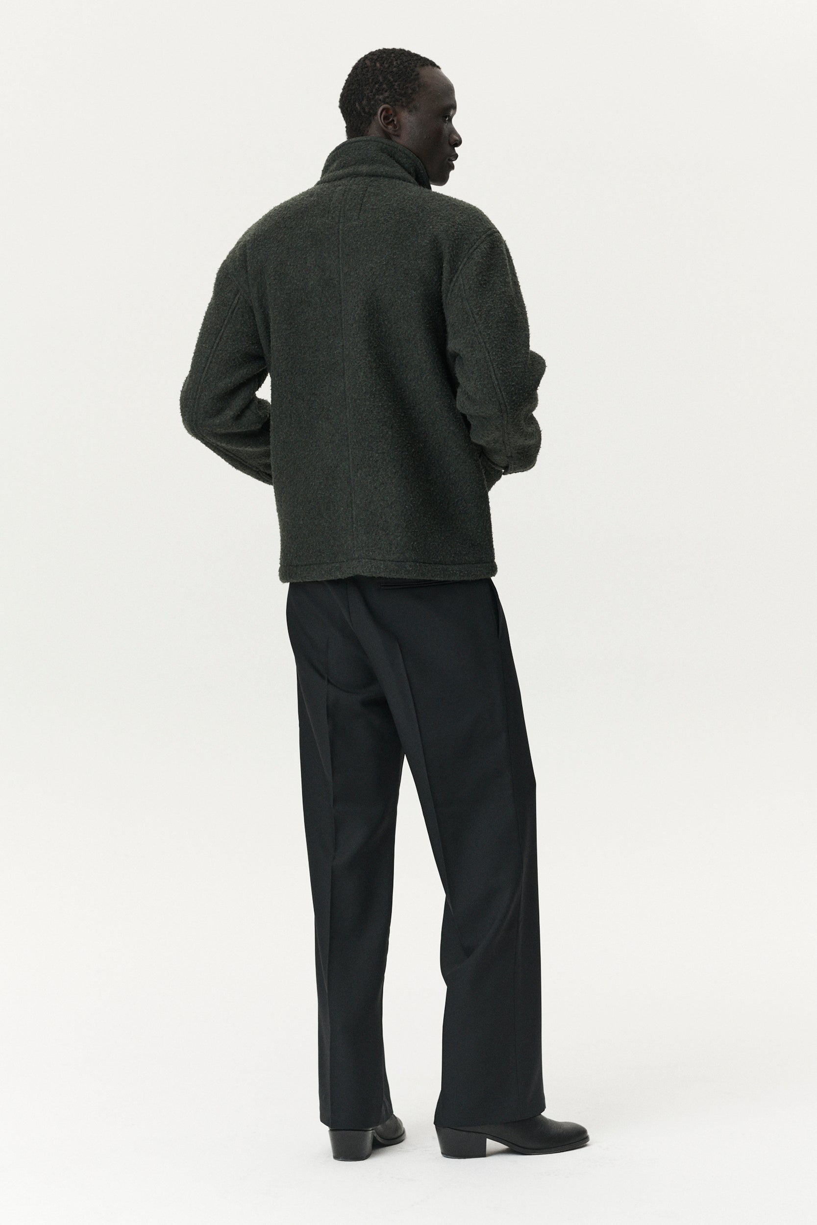 O SHIRT BOILED AW25 GREEN