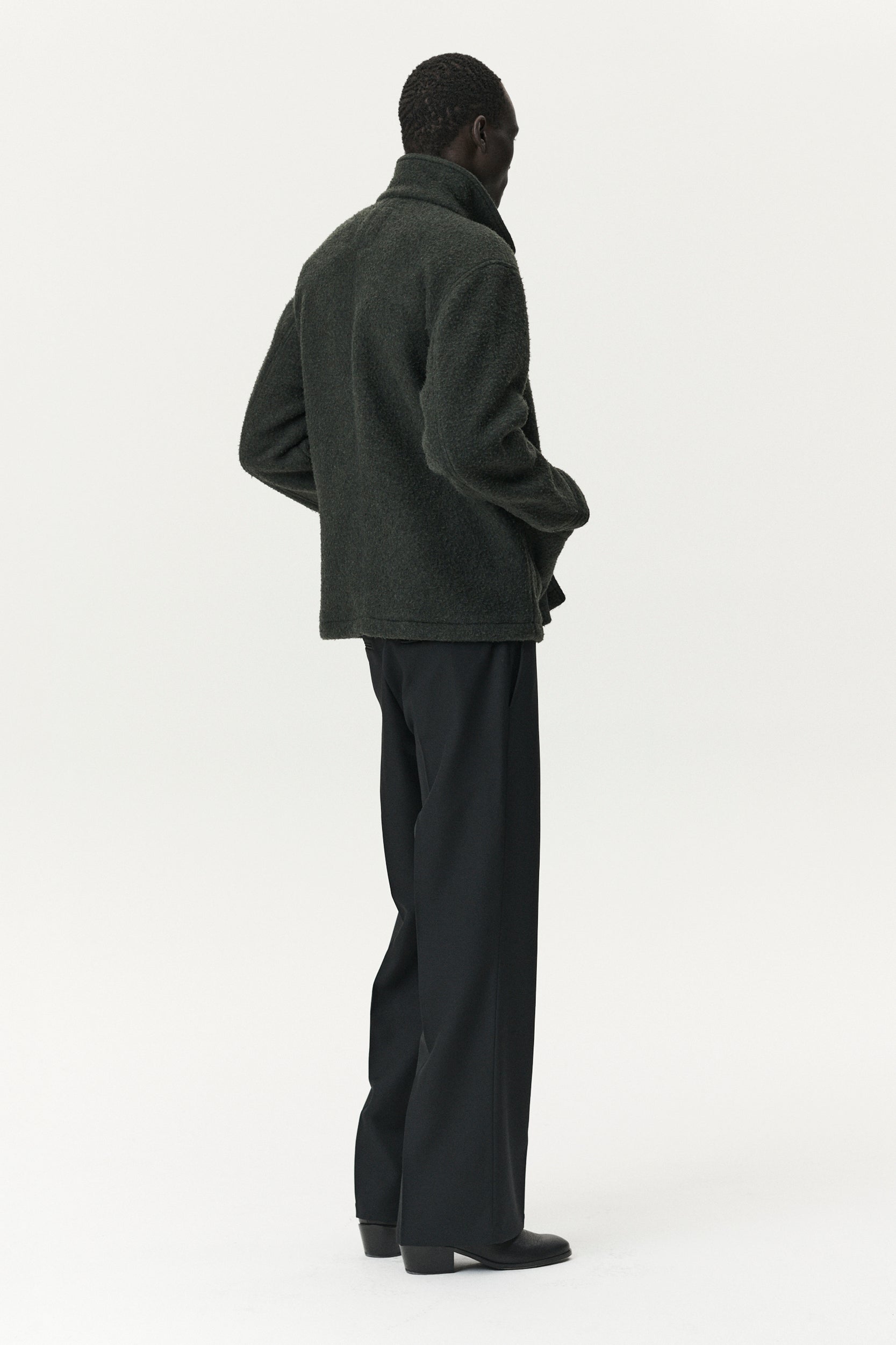 O SHIRT BOILED AW25 GREEN