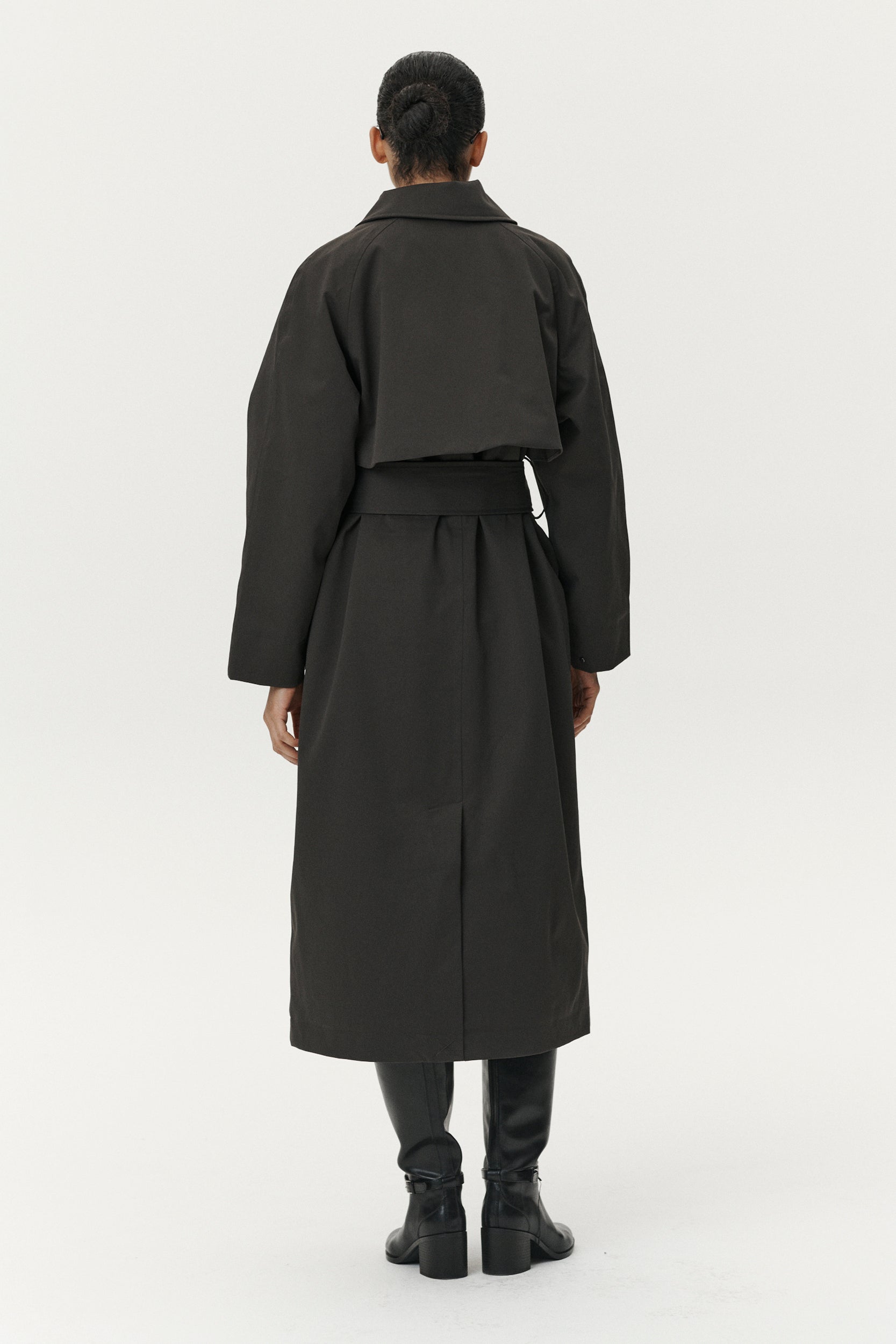 ROOMY TRENCH NINSPIN AW25 FADED COFFEE