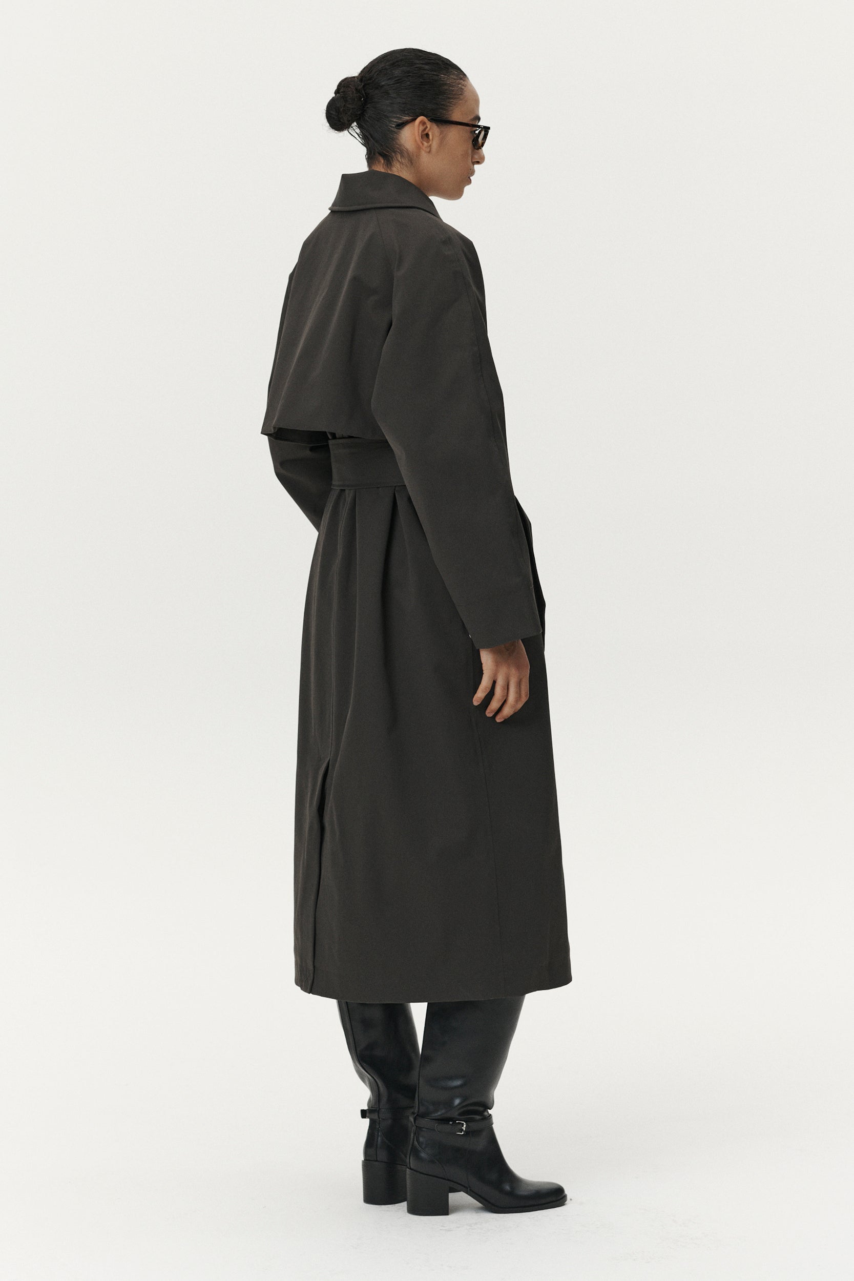 ROOMY TRENCH NINSPIN AW25 FADED COFFEE