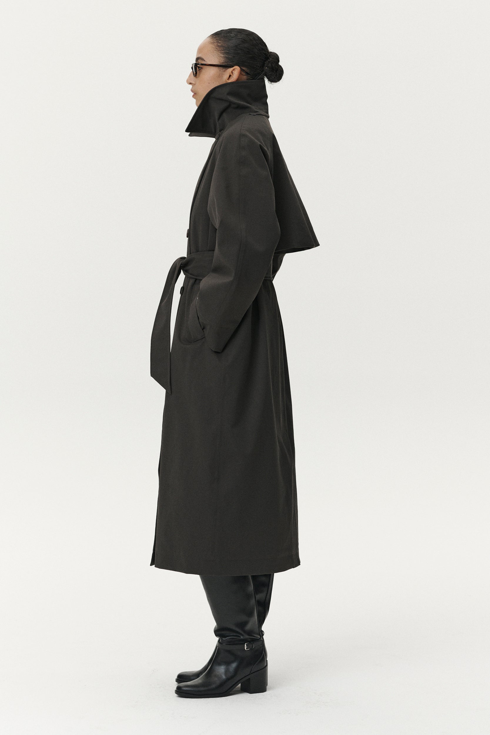 ROOMY TRENCH NINSPIN AW25 FADED COFFEE