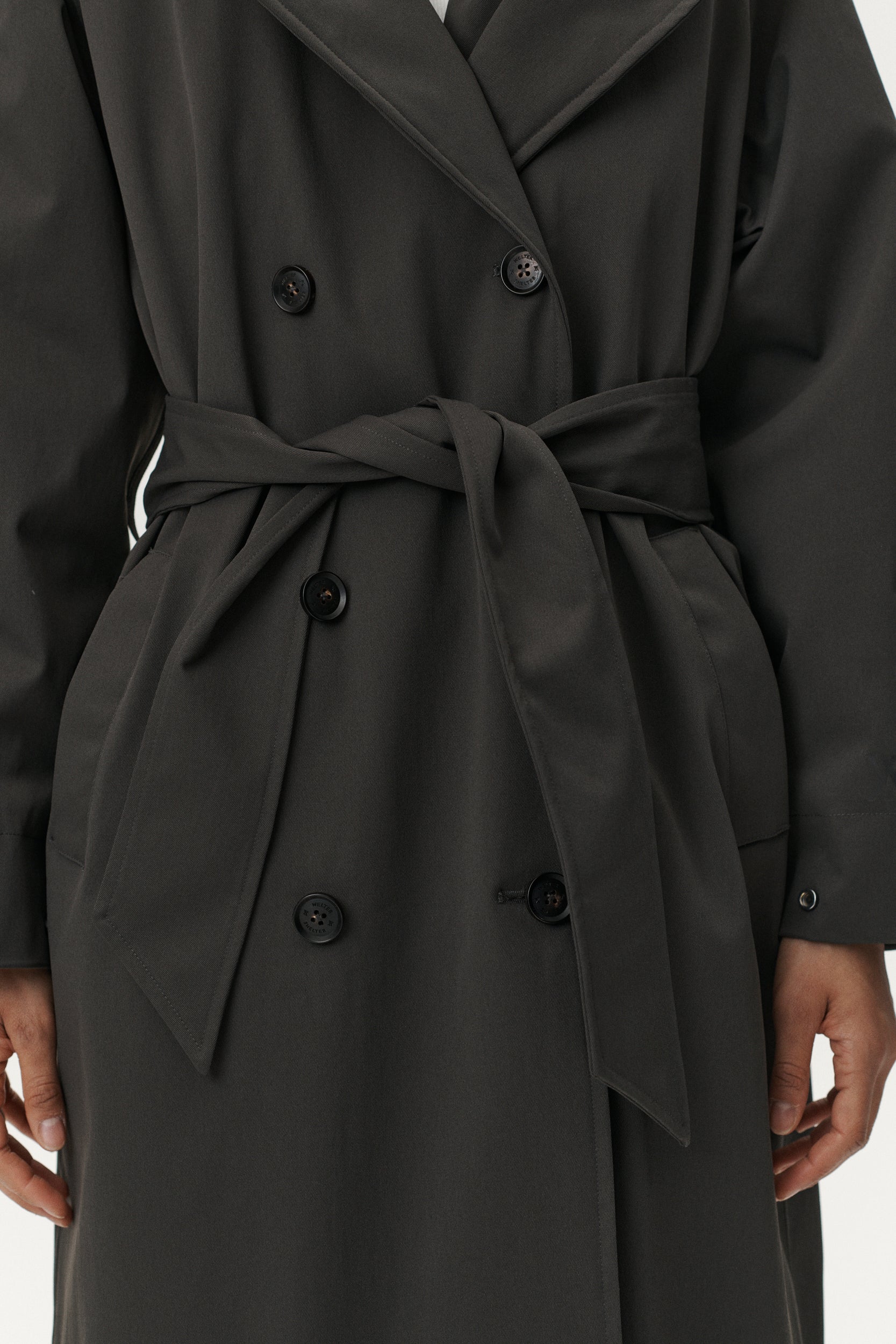 ROOMY TRENCH NINSPIN AW25 FADED COFFEE