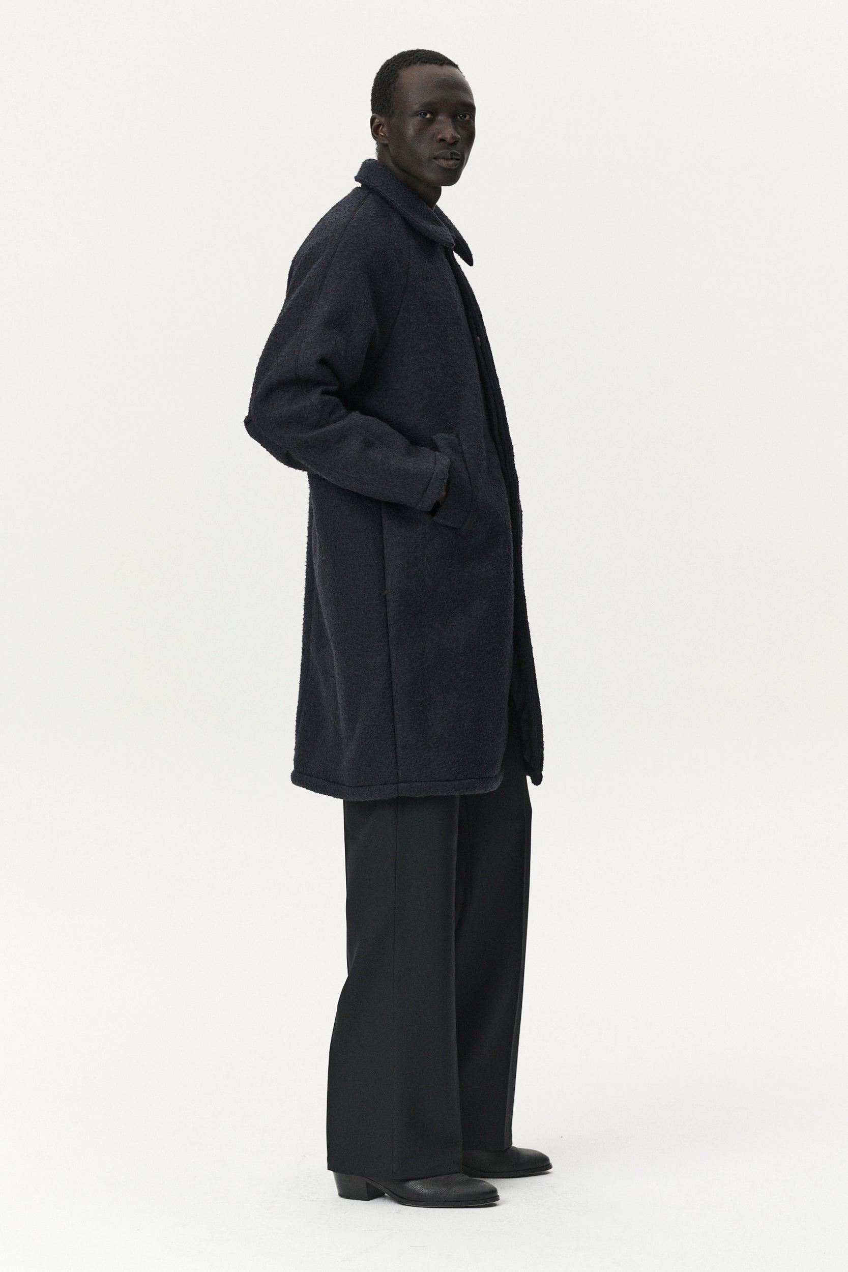 JOBA CARCOAT BOILED AW25 NAVY