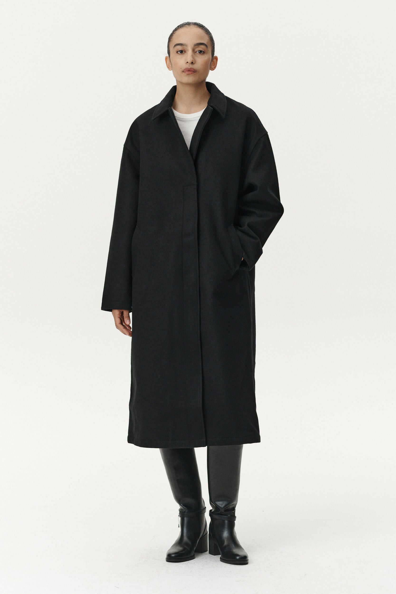 JANICE B TECHWOOL AW25 BLACK