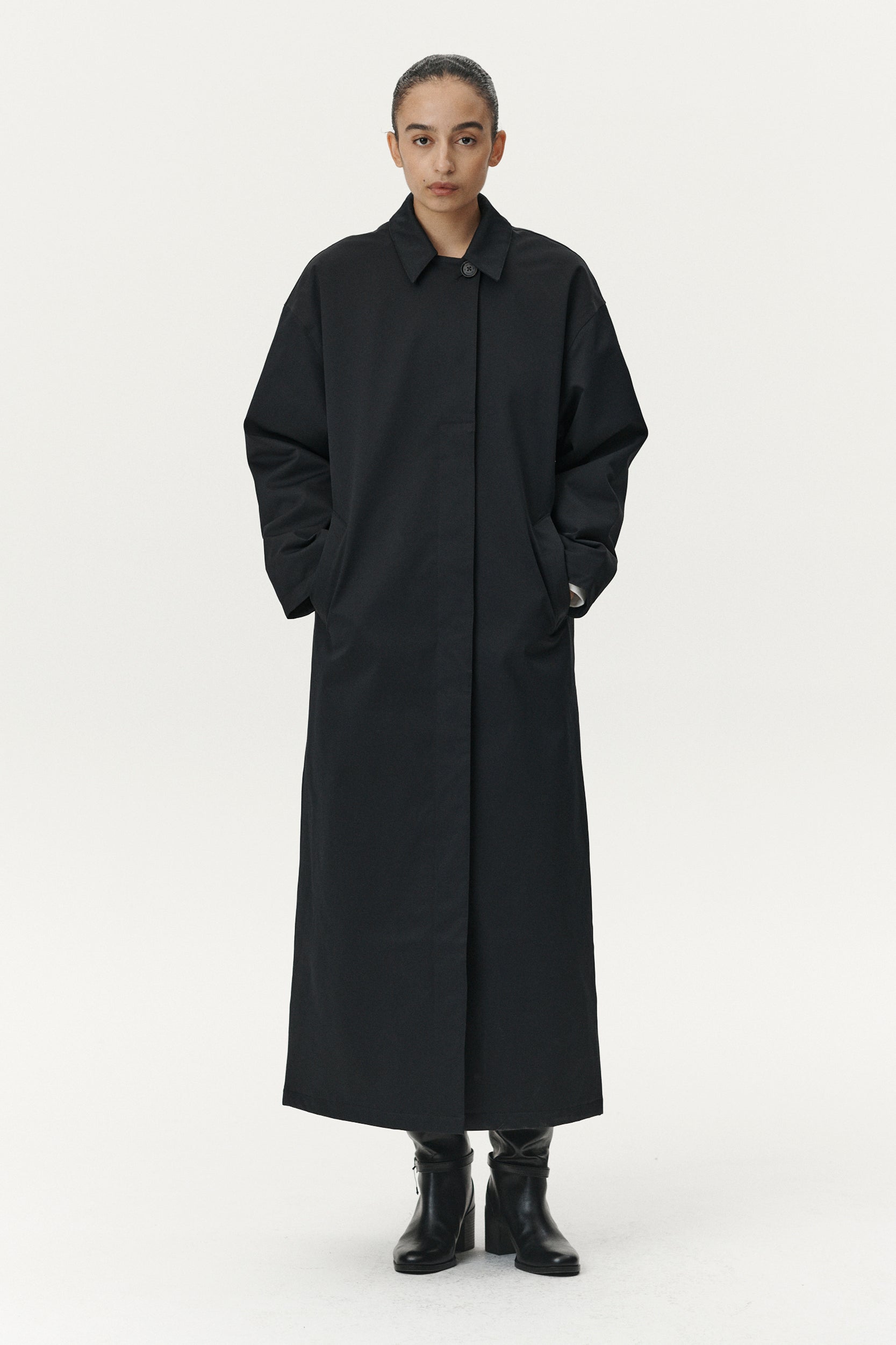JANICE B LONG NIN SPIN AW25 BLACK | Welter Shelter