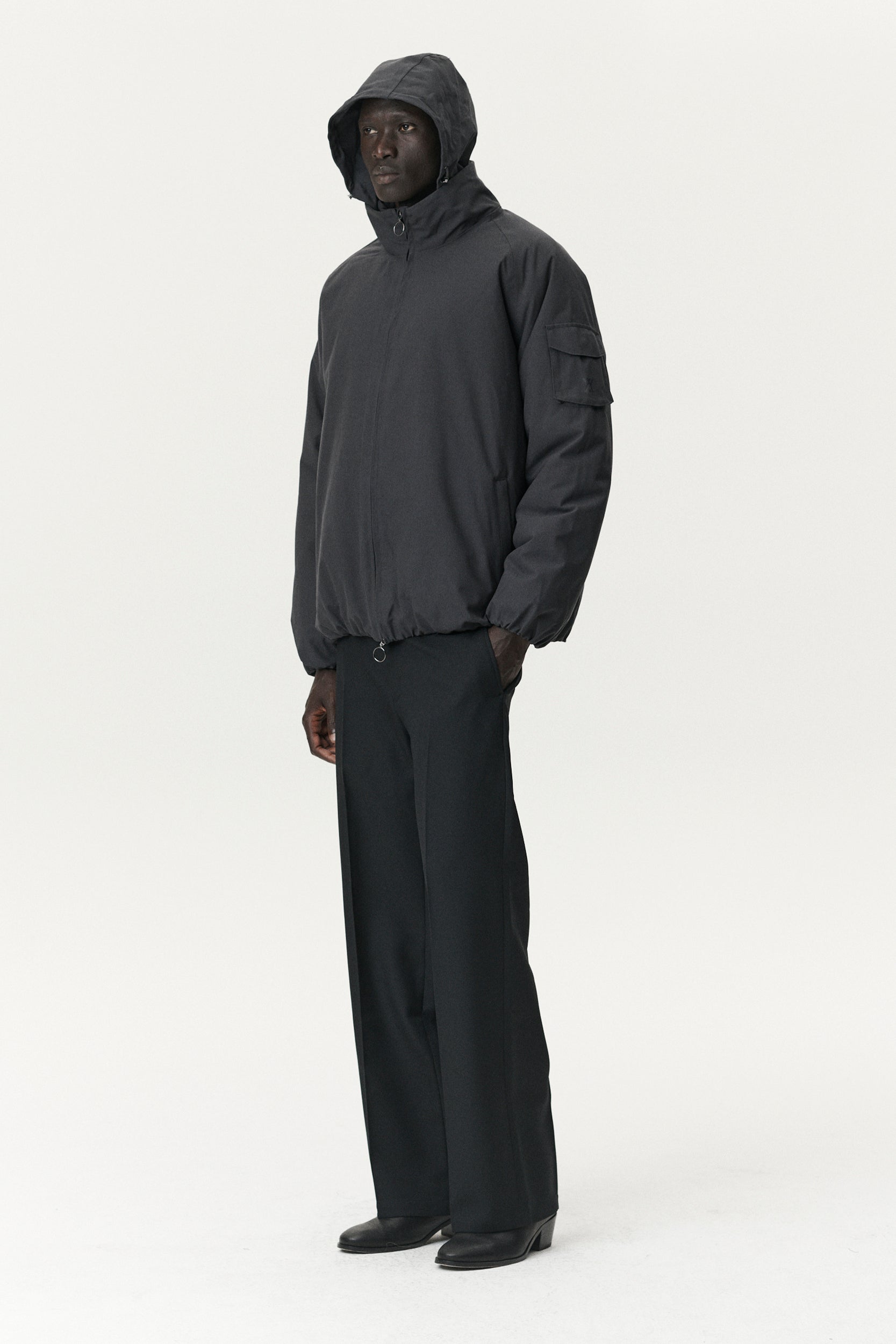 SHORT TRACKER POLY RAYON AW25 STEEL GREY | Welter Shelter
